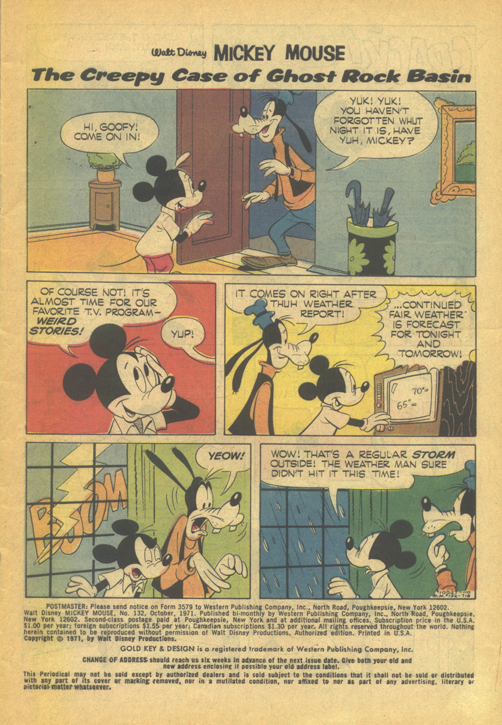 Read online Walt Disney's Mickey Mouse comic -  Issue #132 - 3