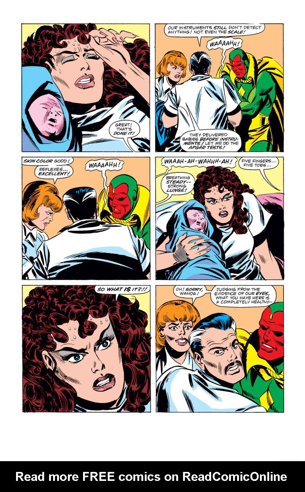 Read online The Vision and the Scarlet Witch (1985) comic -  Issue #12 - 35