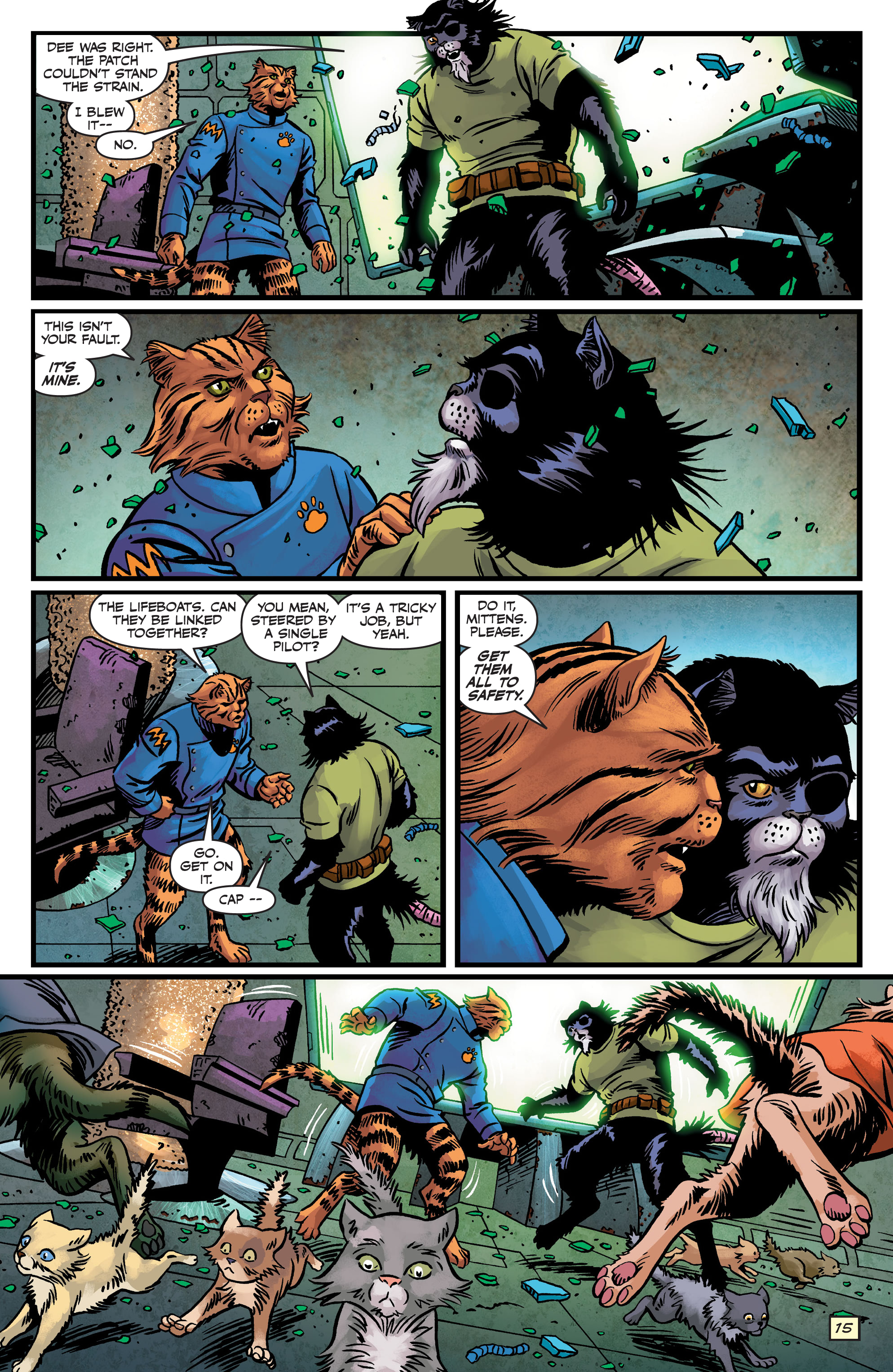 Read online Captain Ginger Season 2 comic -  Issue #2 - 15