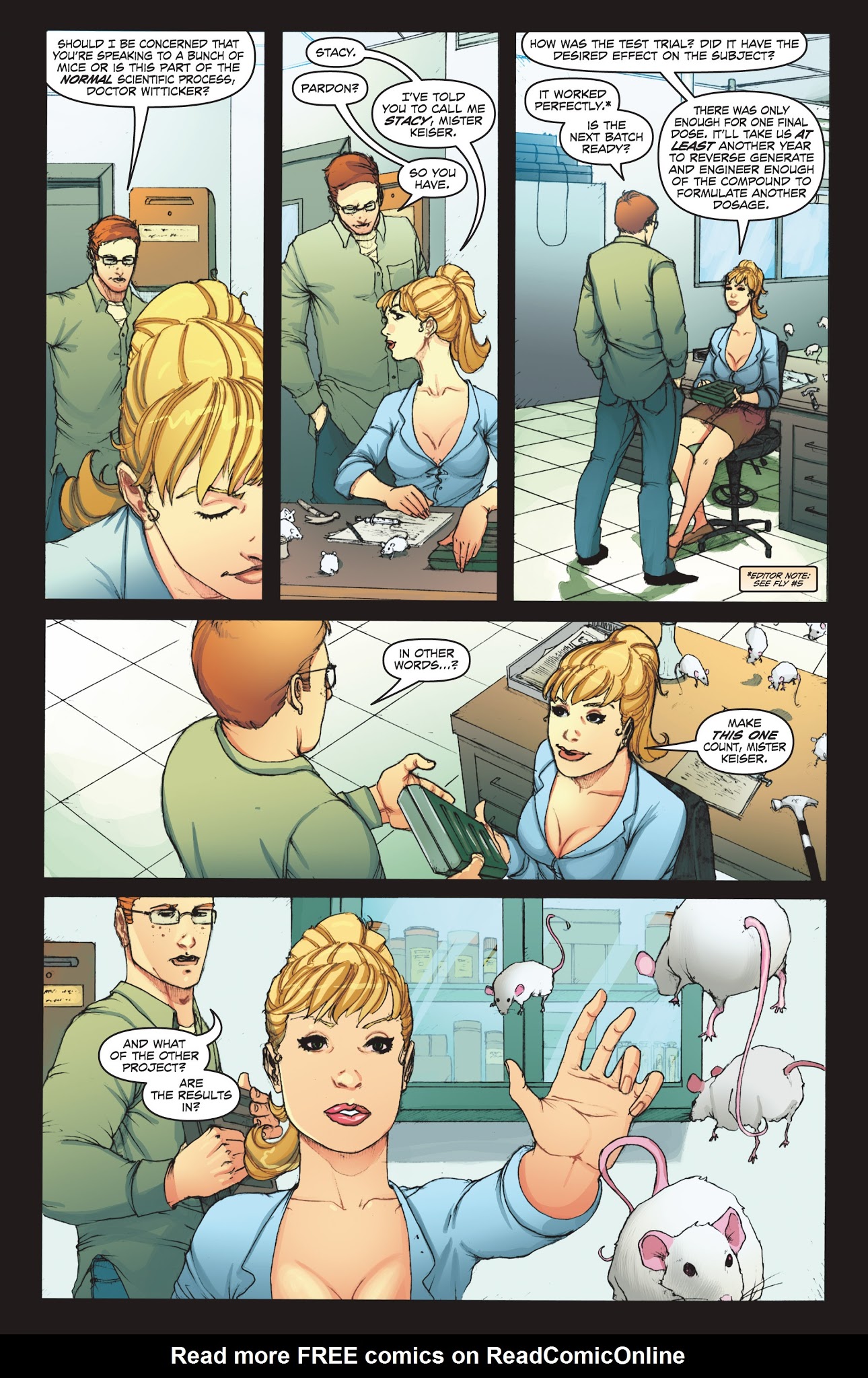 Read online Fly: The Fall comic -  Issue #2 - 16
