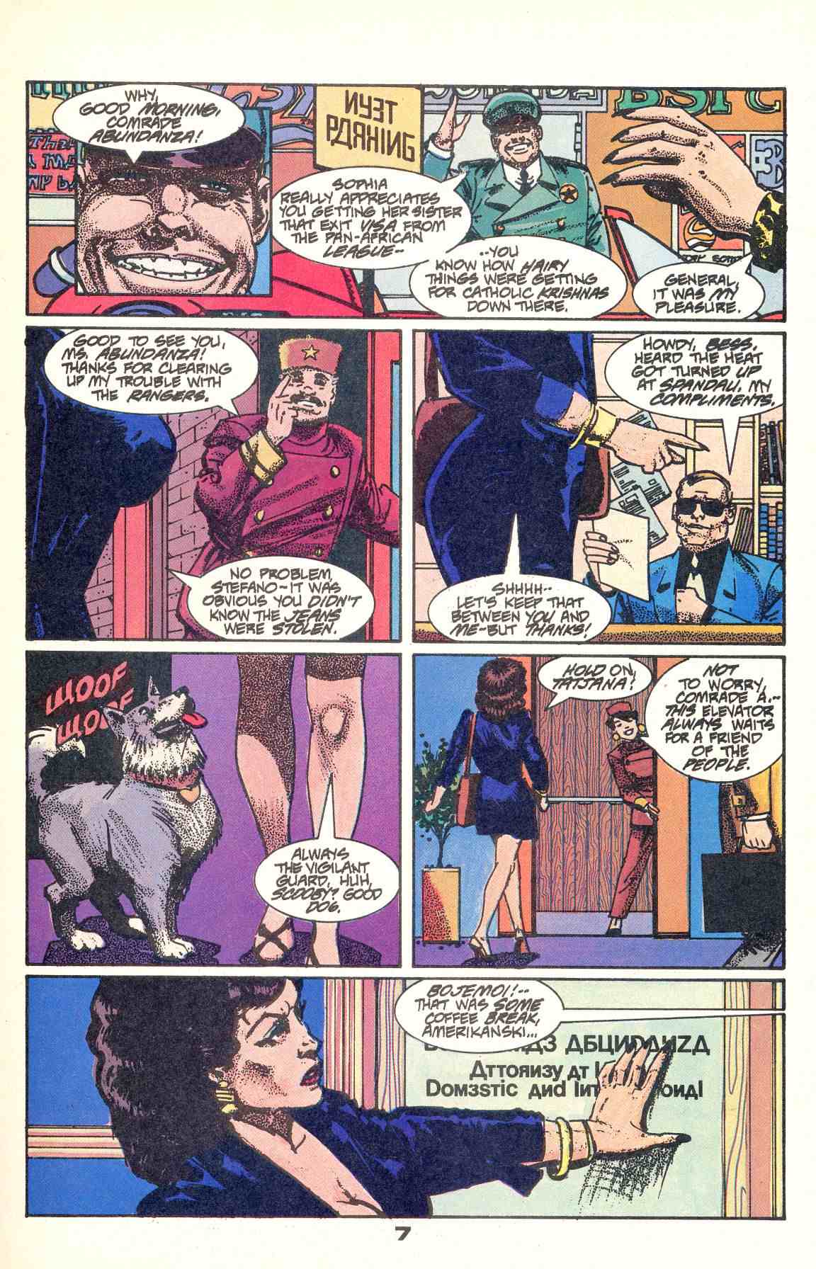 Read online Howard Chaykin's American Flagg comic -  Issue #5 - 8