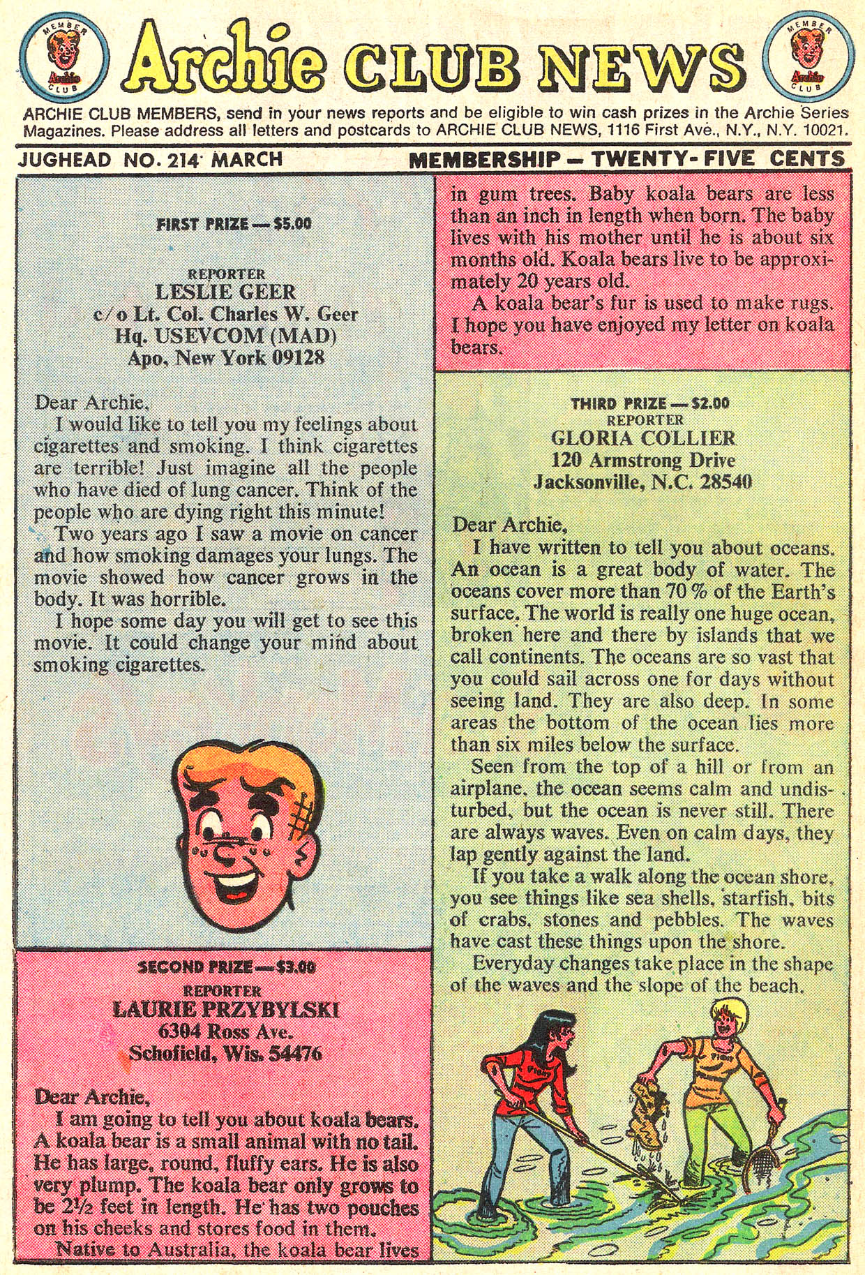 Read online Jughead (1965) comic -  Issue #214 - 26