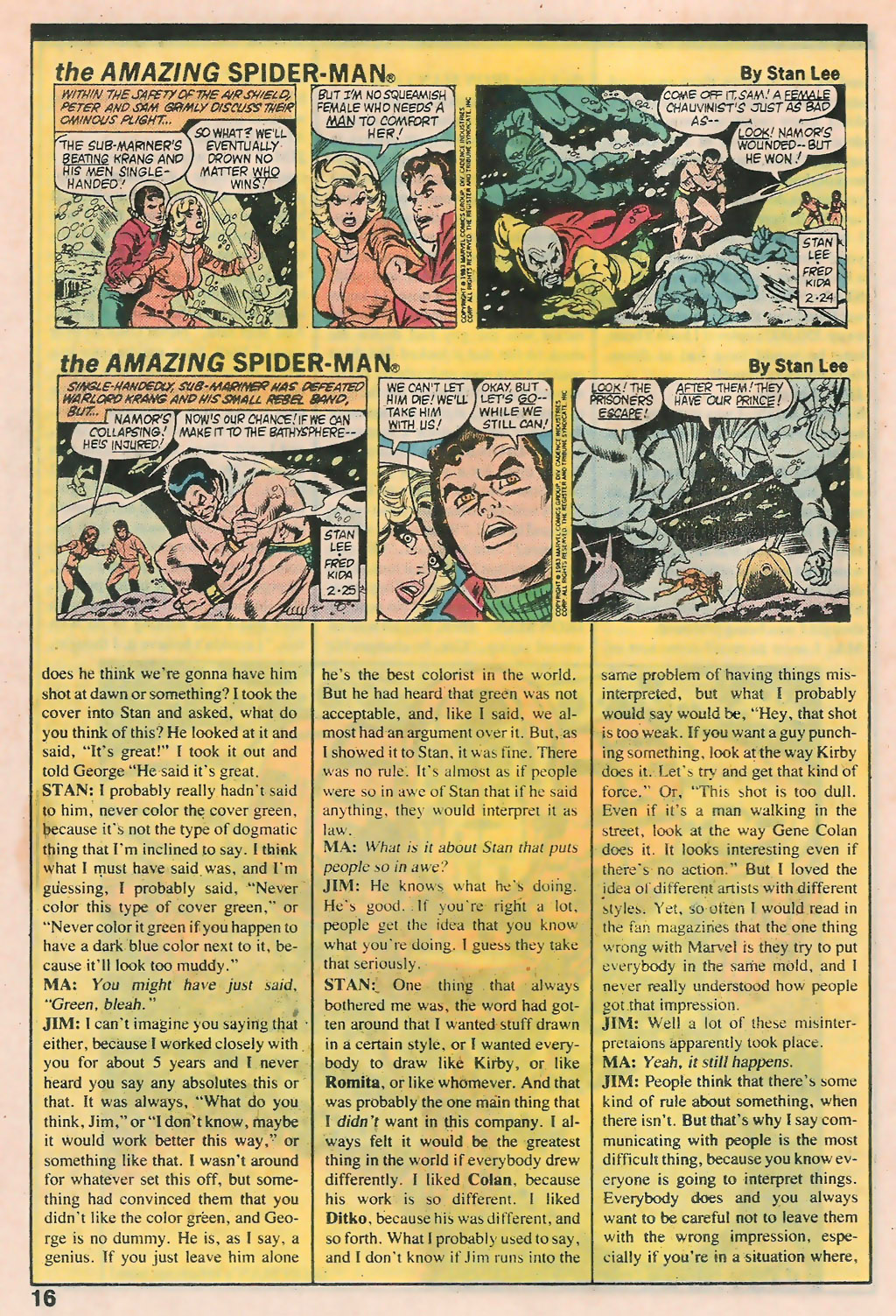 Read online Marvel Age comic -  Issue #8 - 18