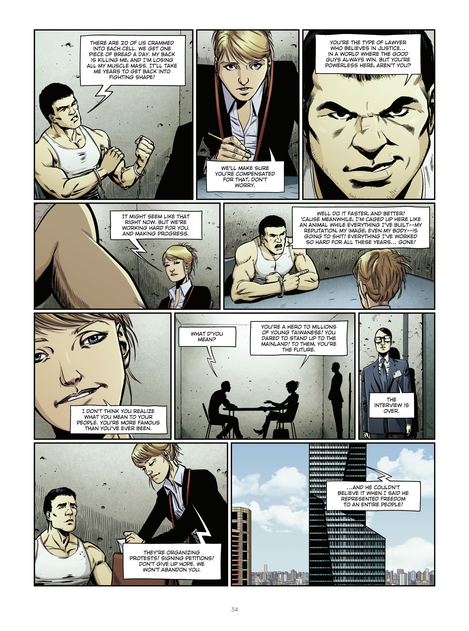 Read online Hedge Fund comic -  Issue #6 - 33