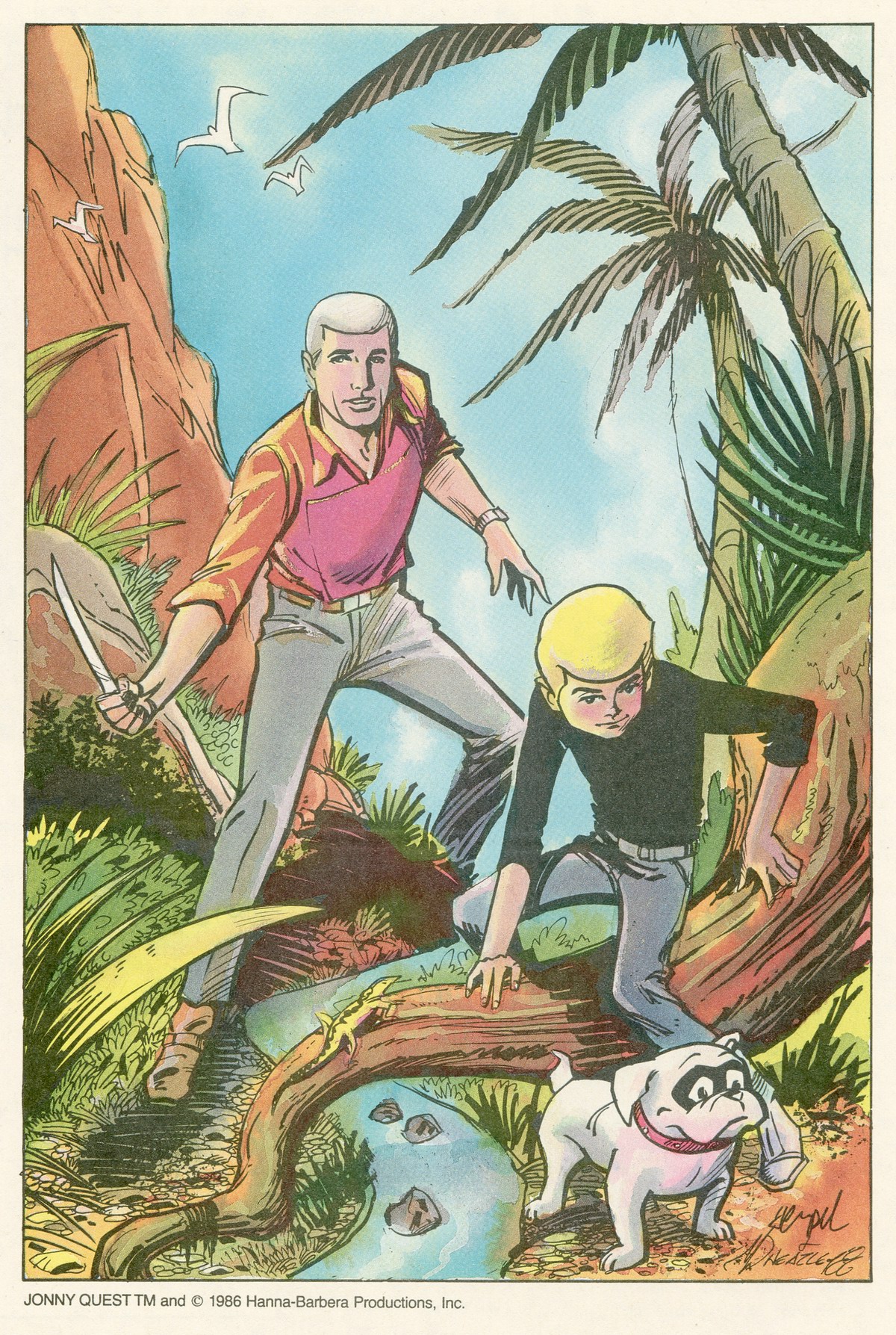Read online Jonny Quest comic -  Issue #1 - 18