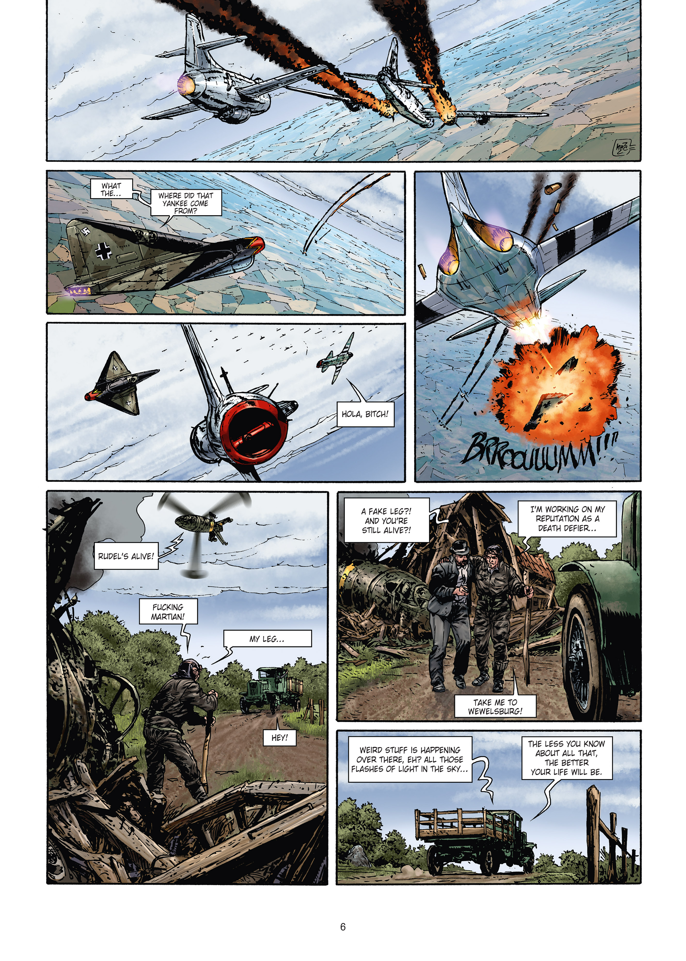 Read online Wunderwaffen comic -  Issue #16 - 6