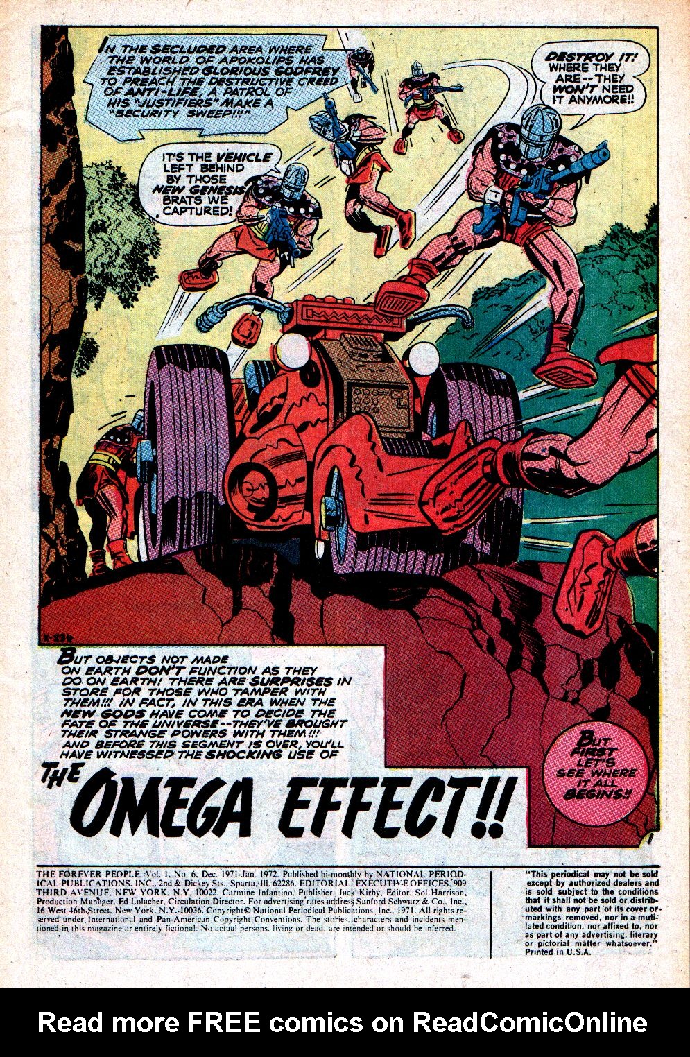 Read online Forever People (1971) comic -  Issue #6 - 3