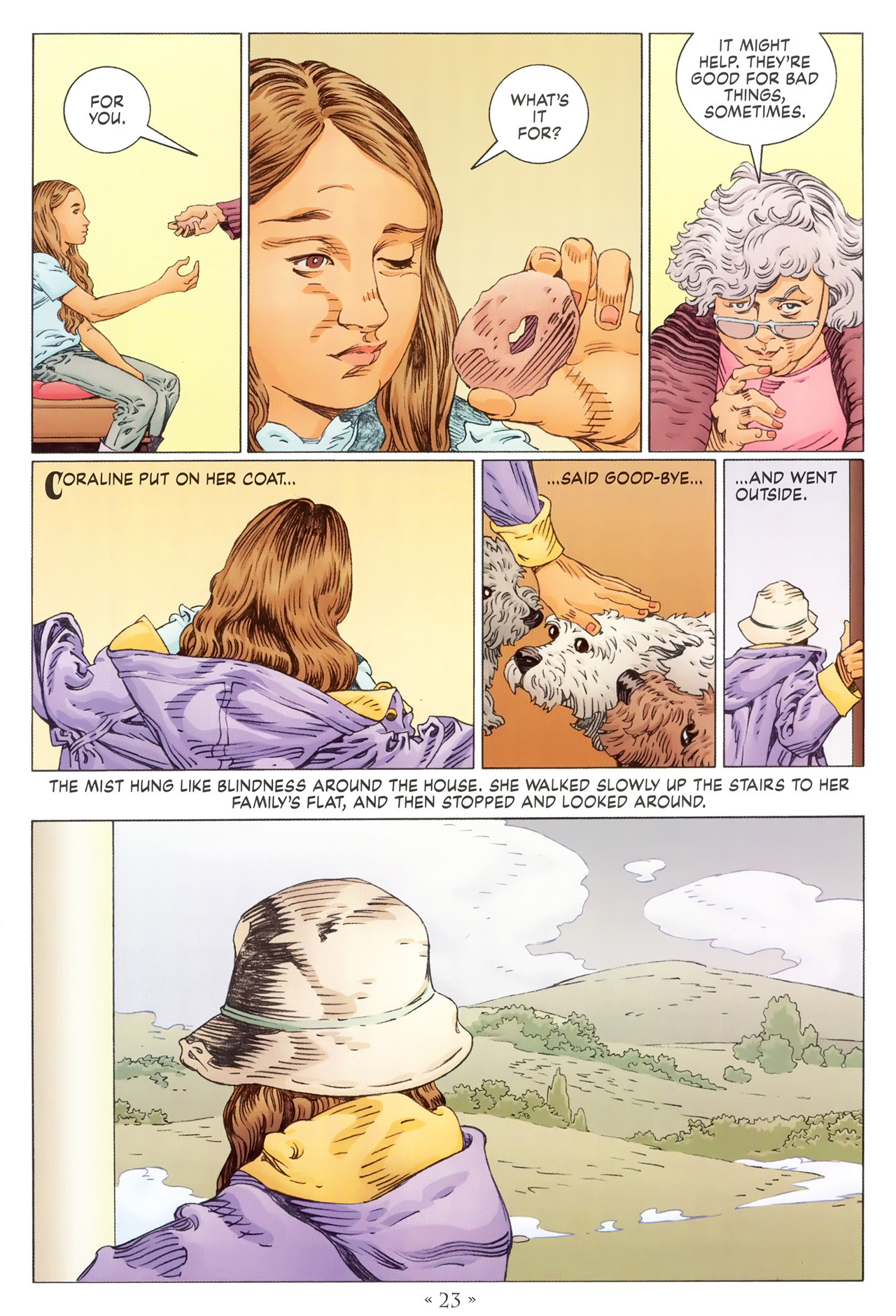 Read online Coraline comic -  Issue #1 - 29