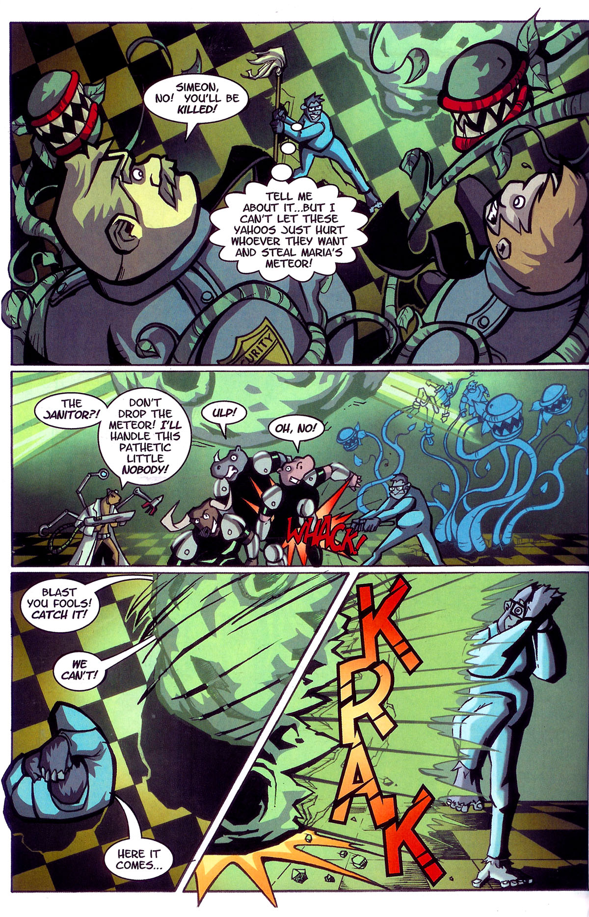 Read online Go-Go Gorilla and the Jungle Crew comic -  Issue # Full - 12