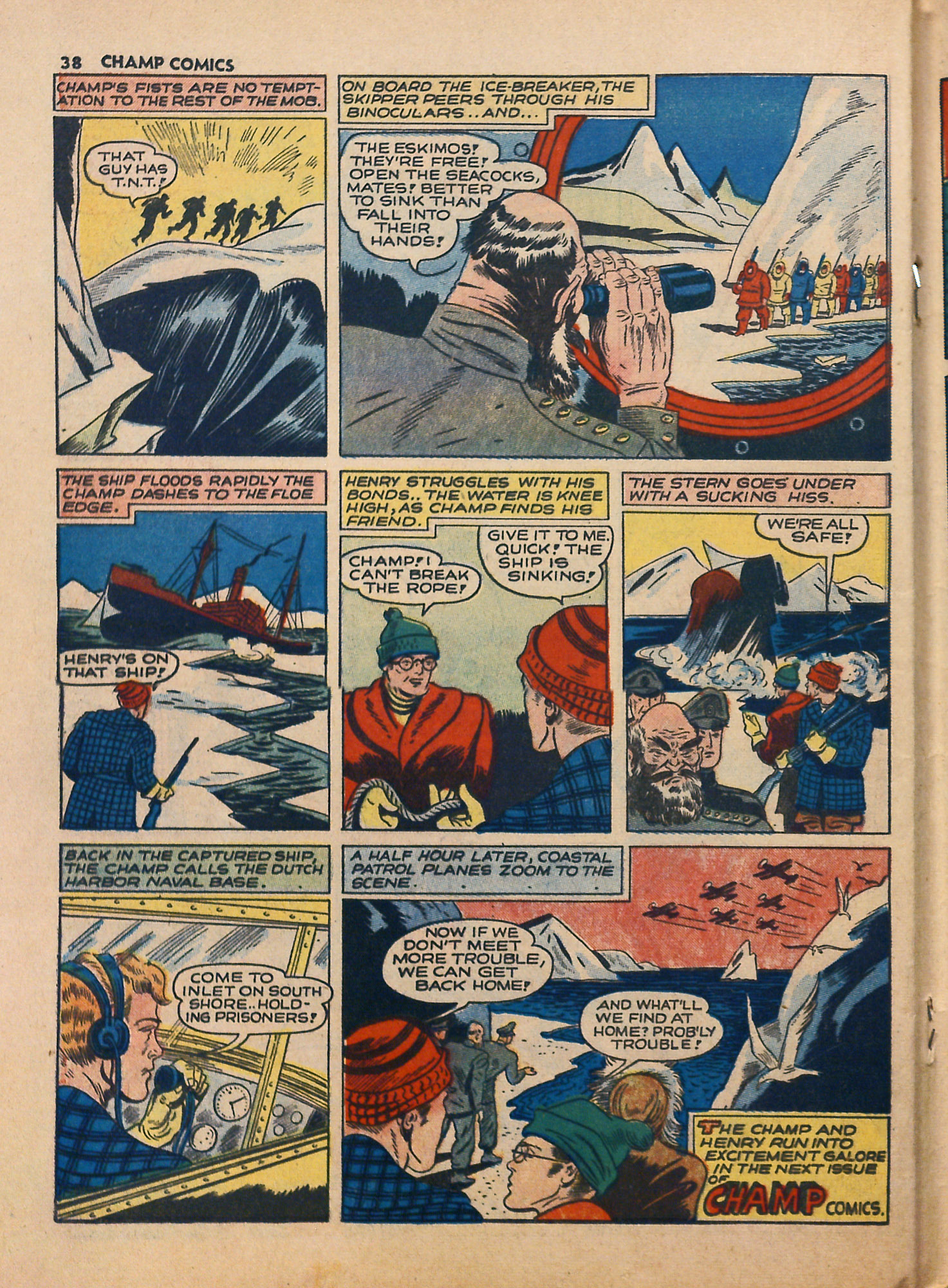 Read online Champ Comics comic -  Issue #14 - 40