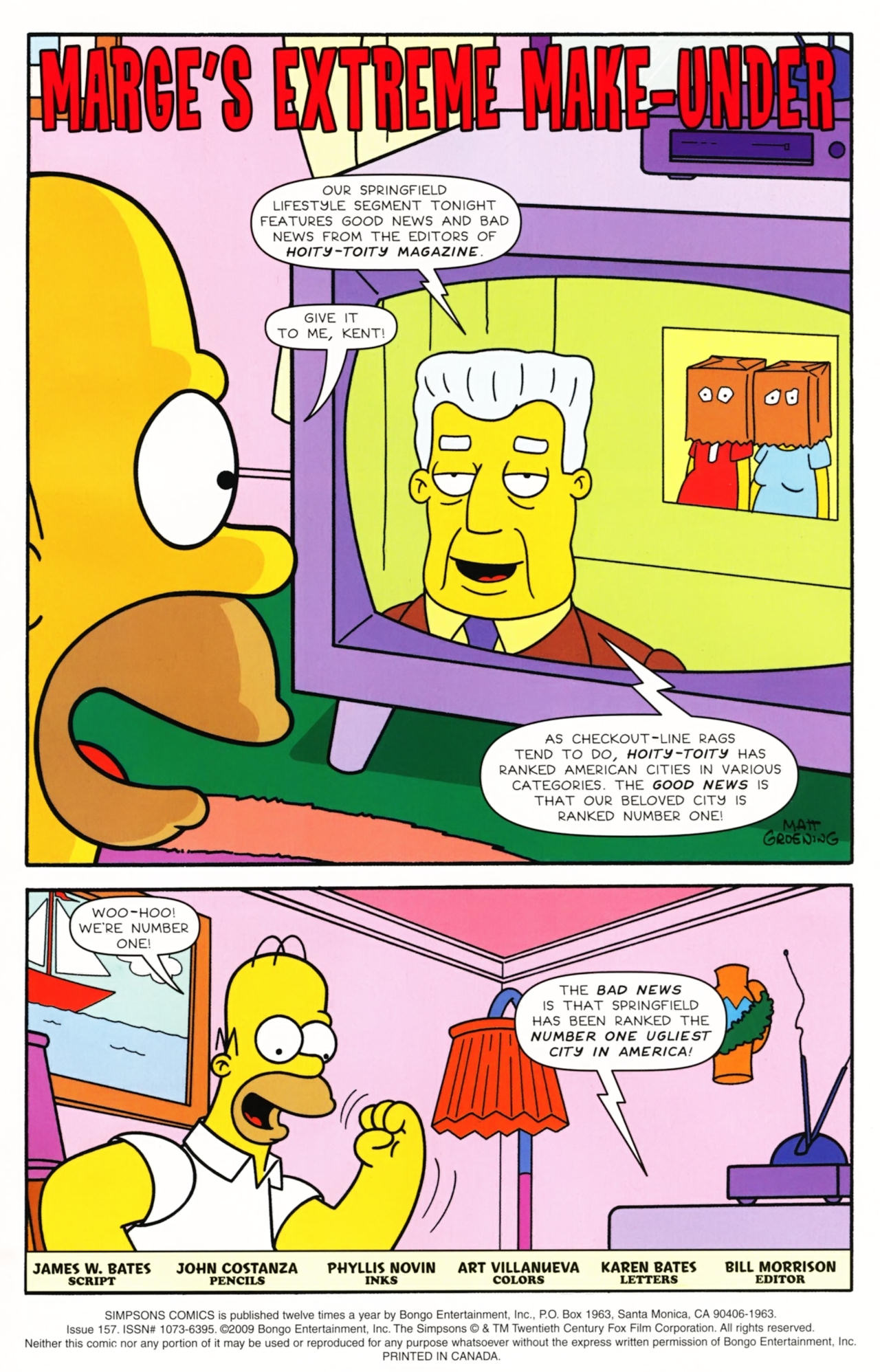 Read online Simpsons Comics comic -  Issue #157 - 2