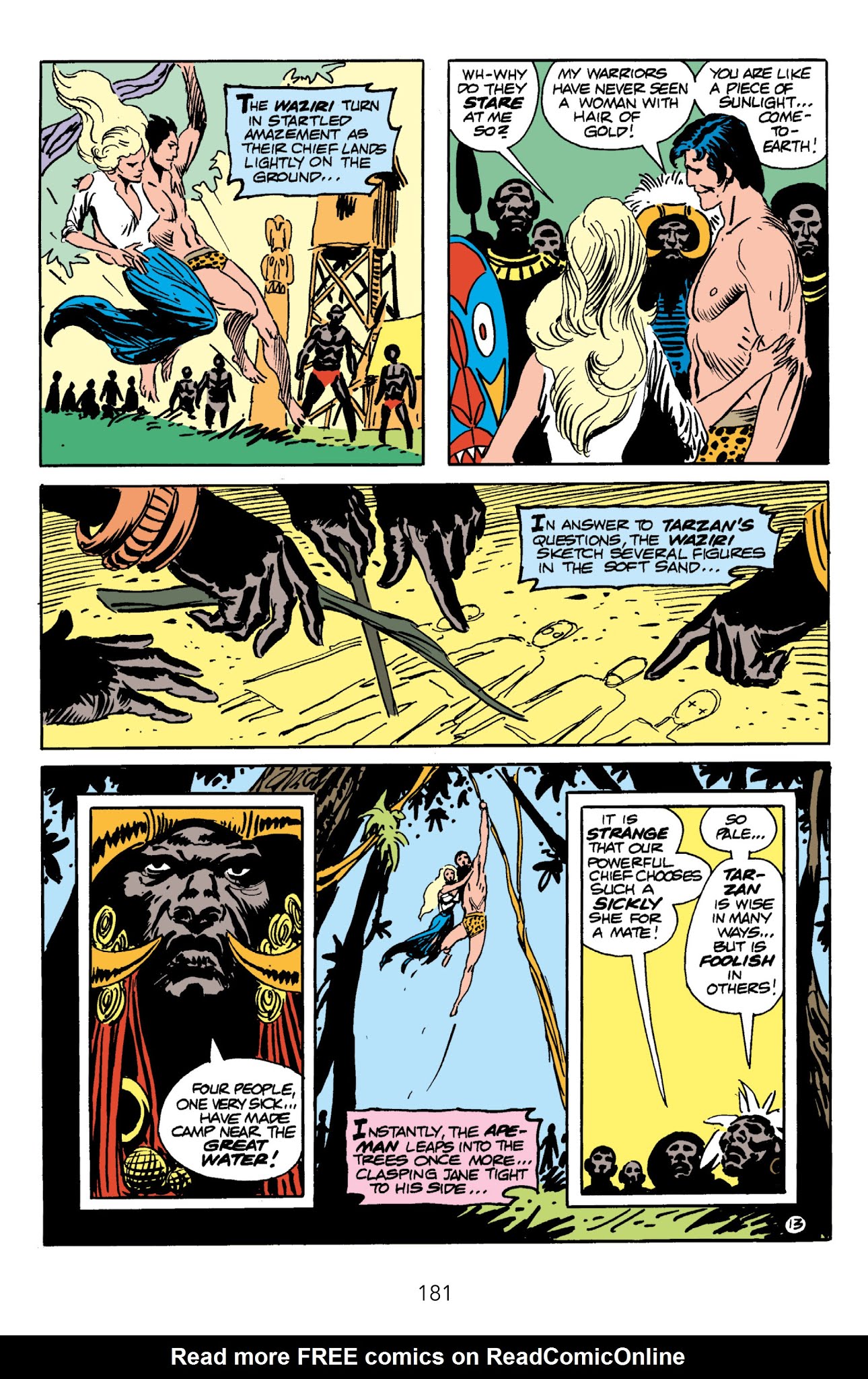 Read online Edgar Rice Burroughs' Tarzan The Joe Kubert Years comic -  Issue # TPB 2 (Part 2) - 75