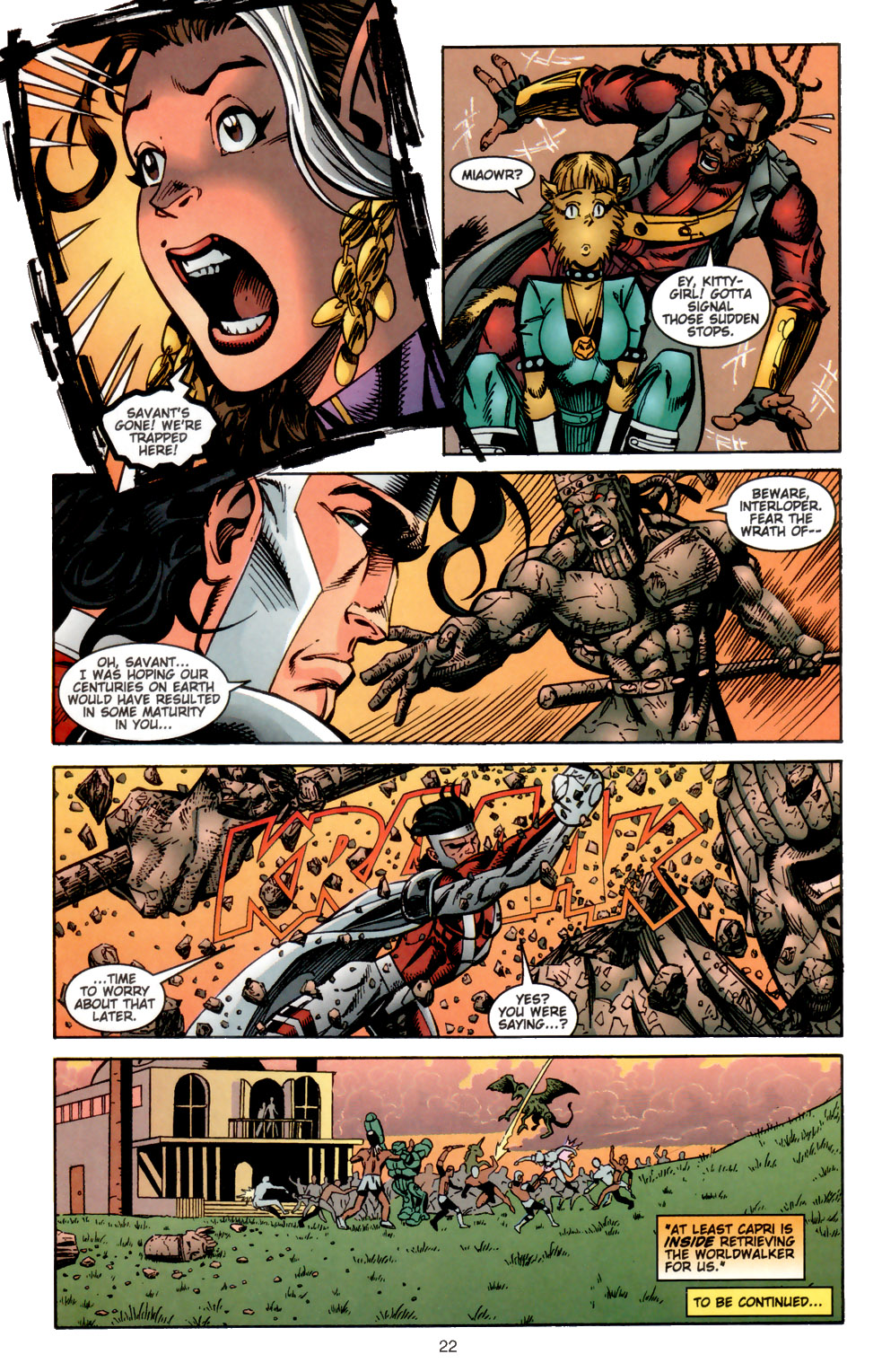 Read online Savant Garde comic -  Issue #3 - 22