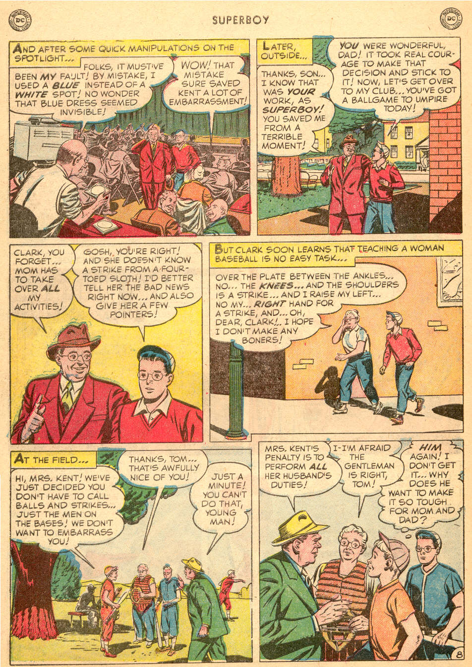 Read online Superboy (1949) comic -  Issue #12 - 36