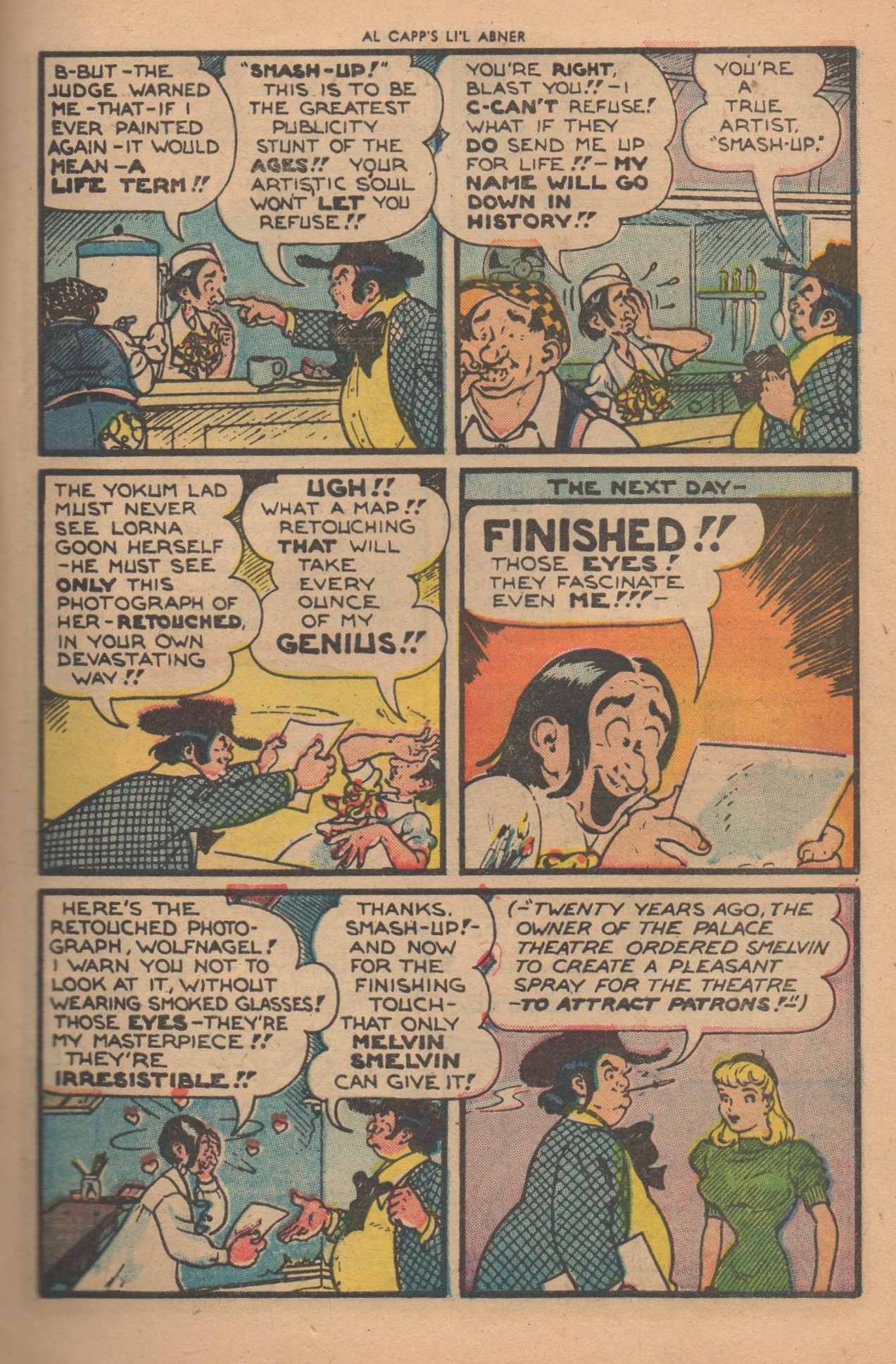 Read online Li'l Abner Comics comic -  Issue #71 - 7
