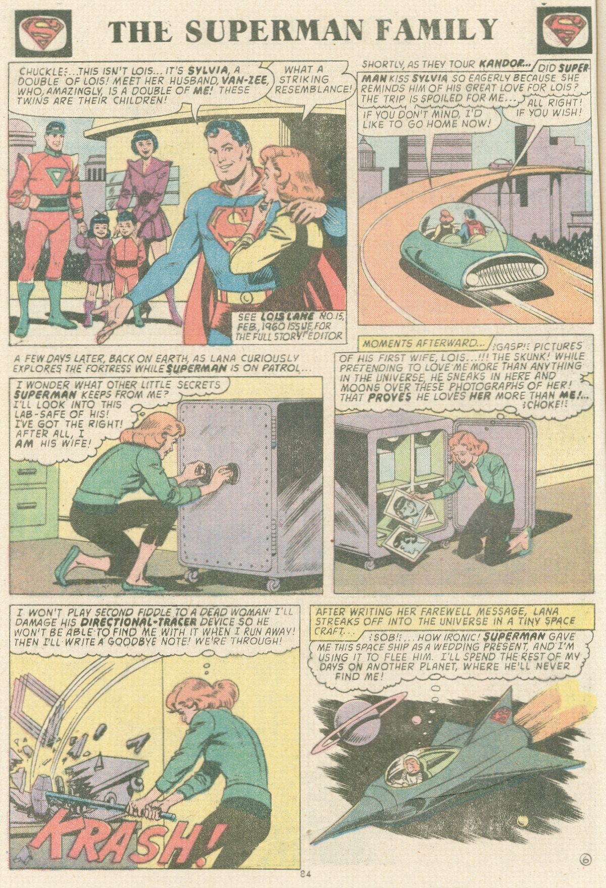Read online The Superman Family comic -  Issue #164 - 84