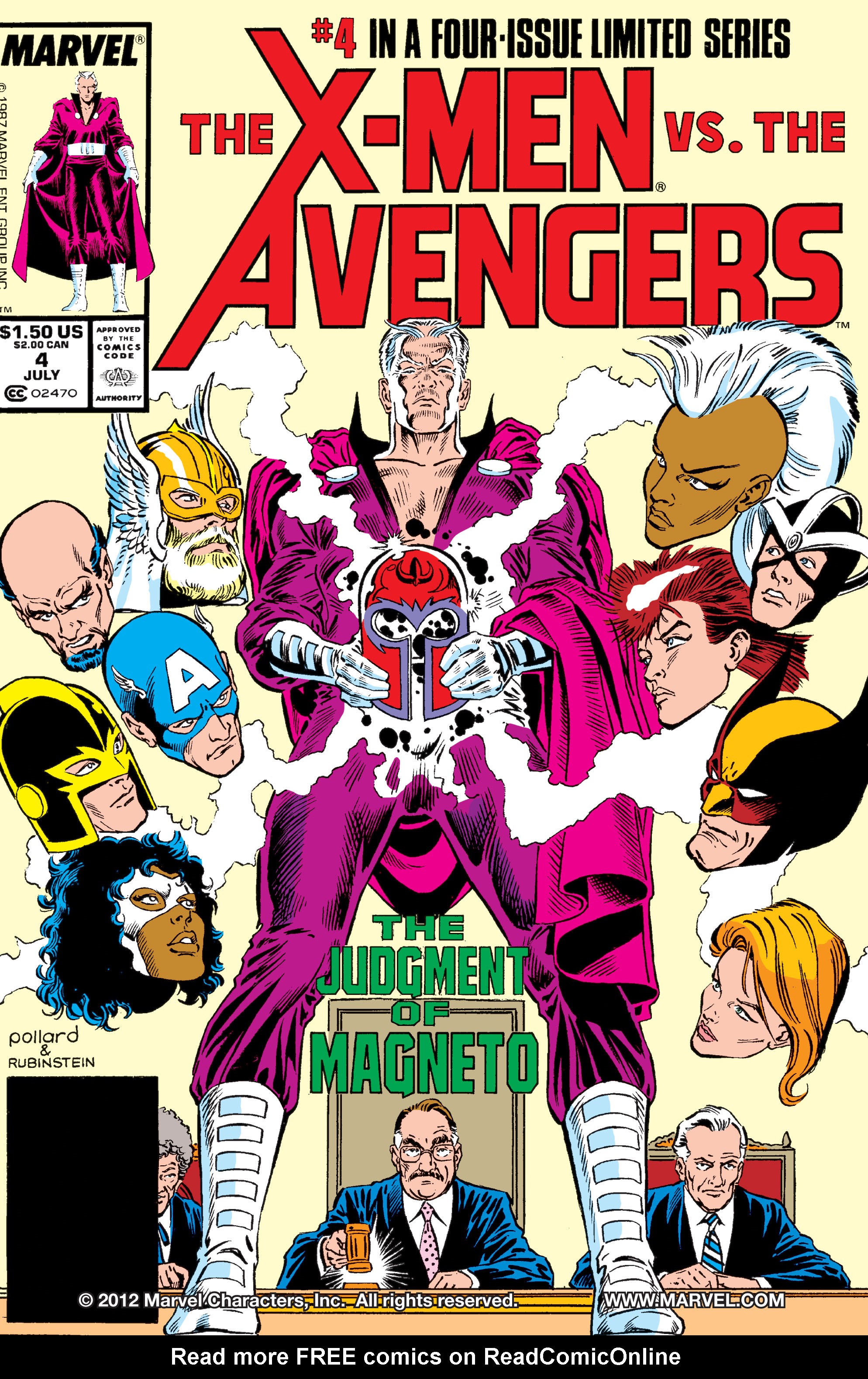 Read online The X-Men vs. the Avengers comic -  Issue #4 - 1