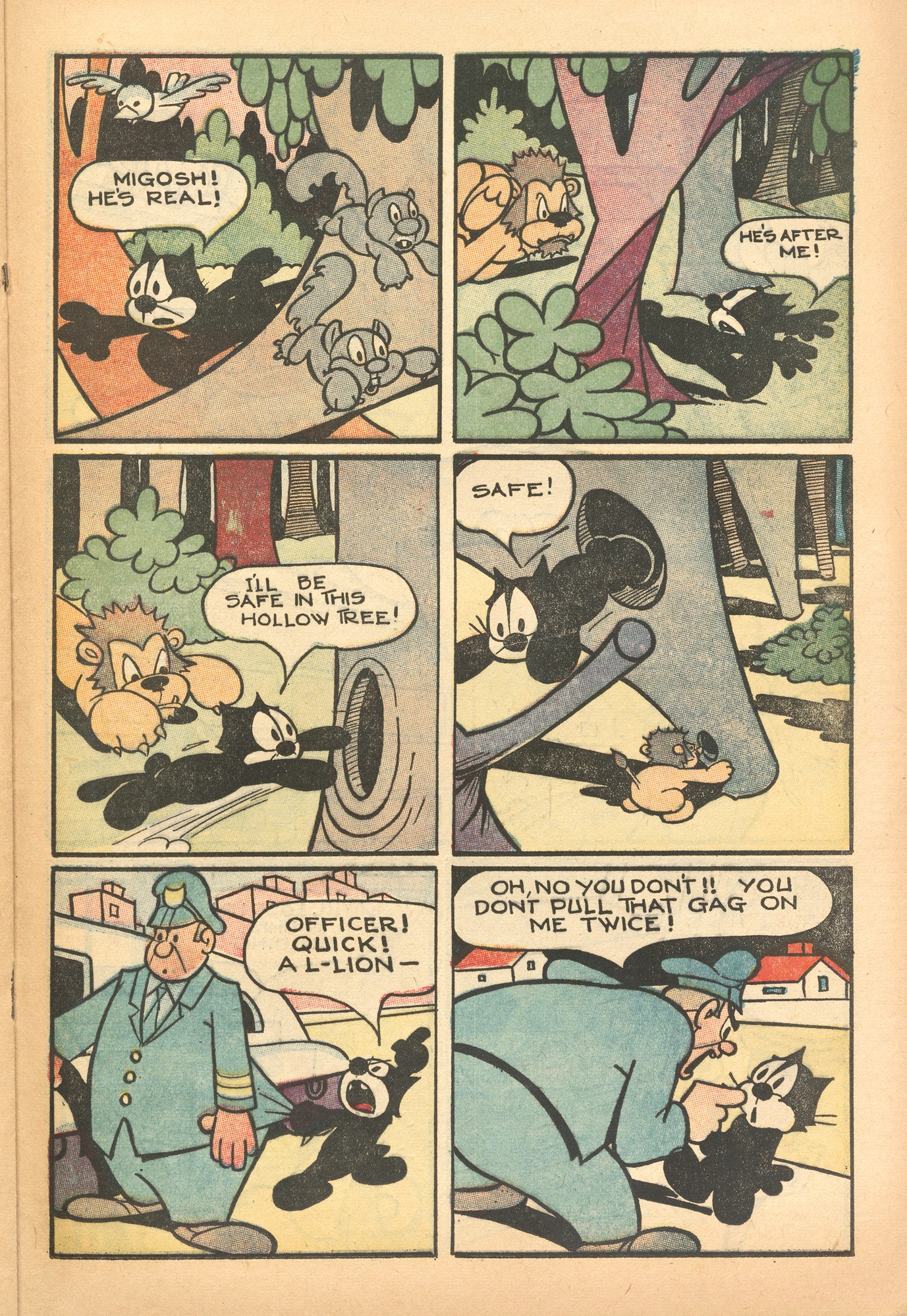 Read online Felix the Cat (1951) comic -  Issue #51 - 21