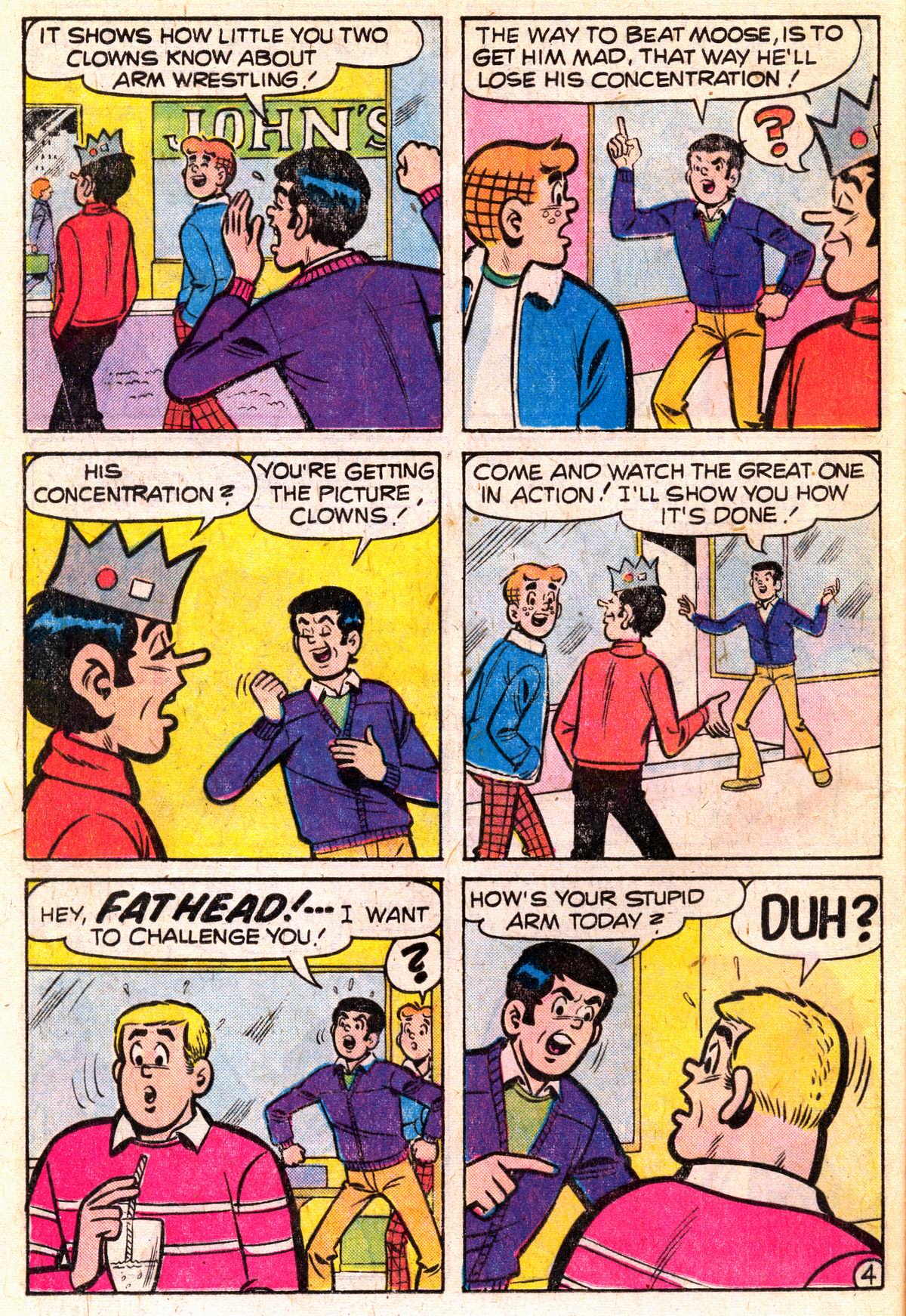 Read online Reggie and Me (1966) comic -  Issue #95 - 16