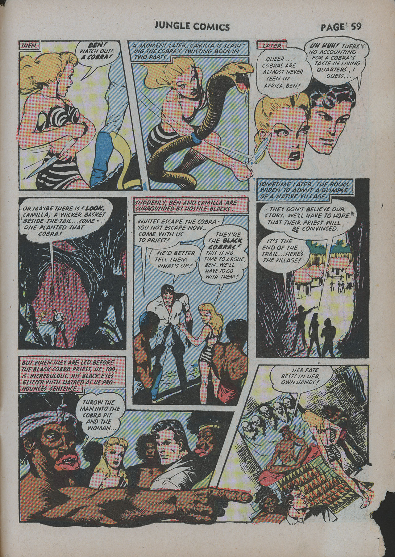 Read online Jungle Comics comic -  Issue #31 - 62