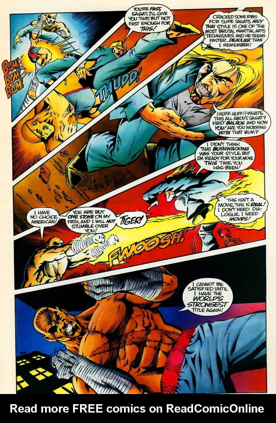 Read online Street Fighter (1994) comic -  Issue #2 - 4