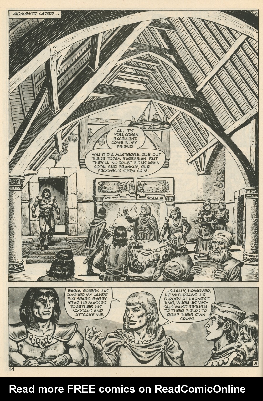 Read online The Savage Sword Of Conan comic -  Issue #108 - 14