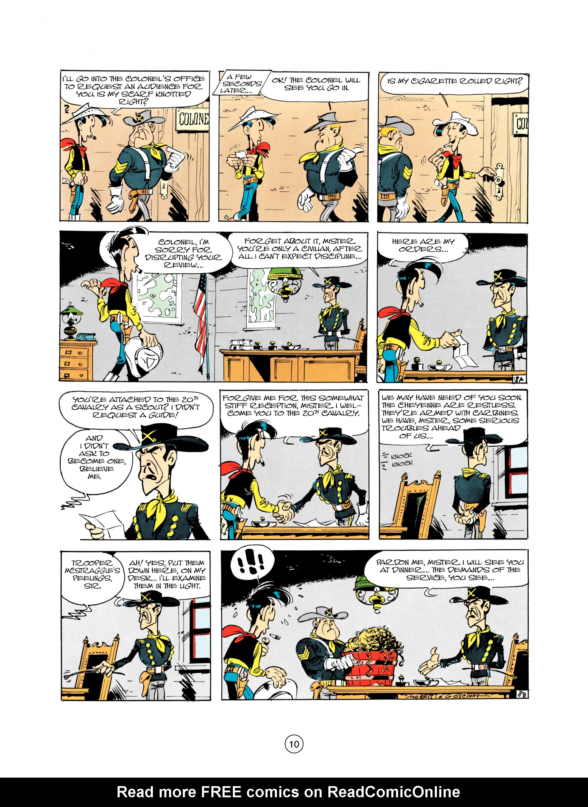 Read online A Lucky Luke Adventure comic -  Issue #21 - 10