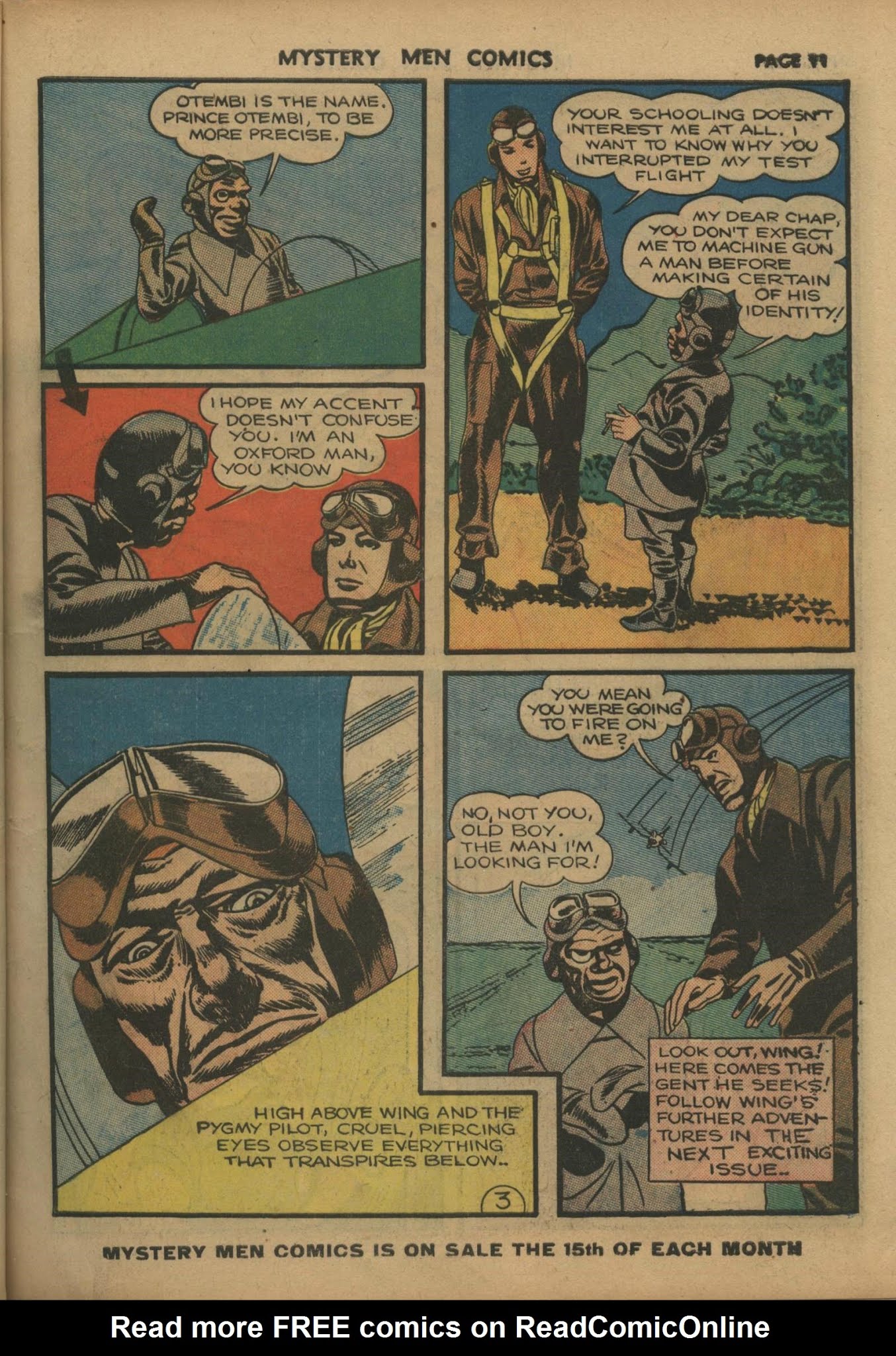 Read online Mystery Men Comics comic -  Issue #10 - 13