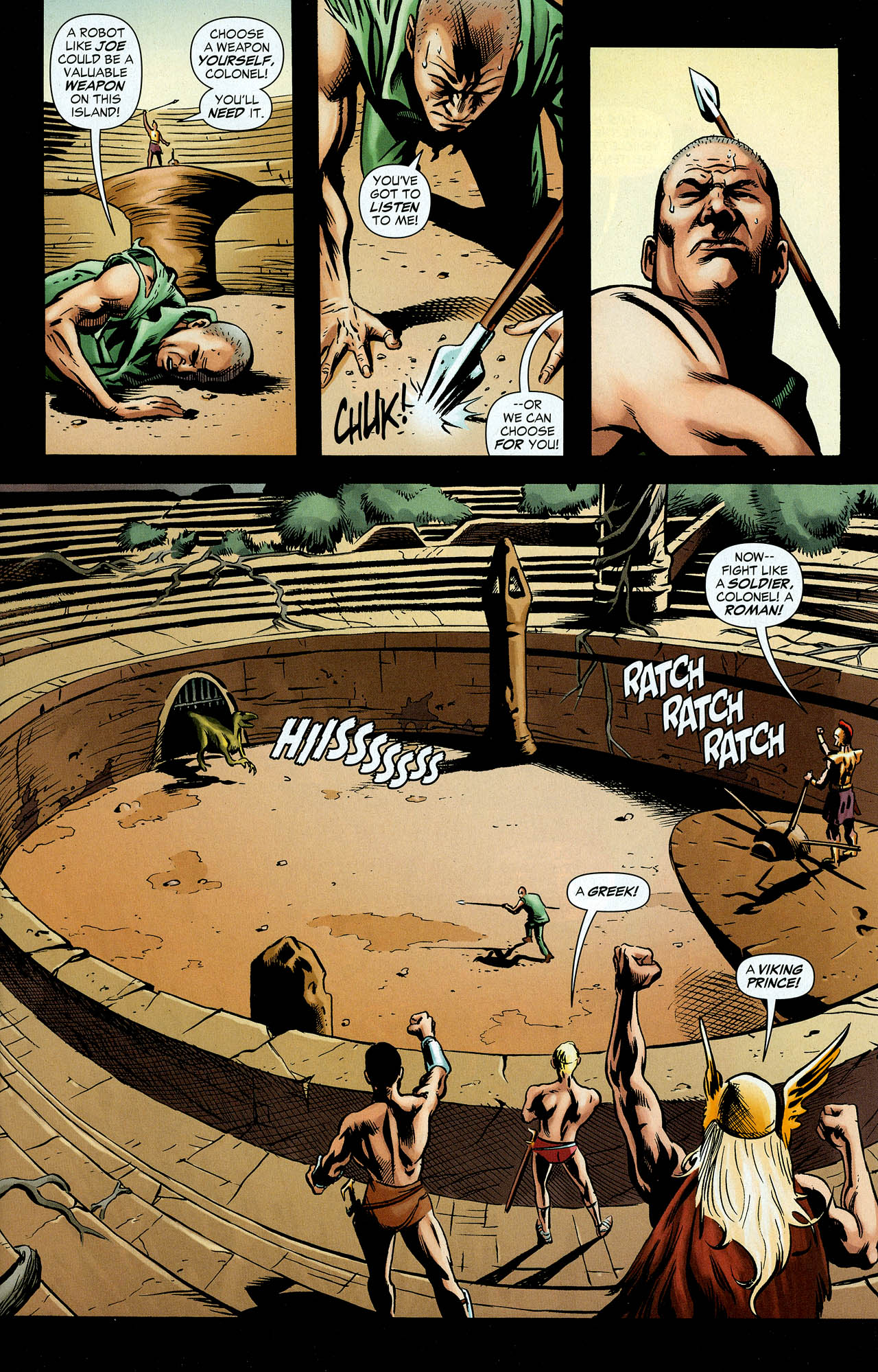 Read online The War That Time Forgot comic -  Issue #2 - 15