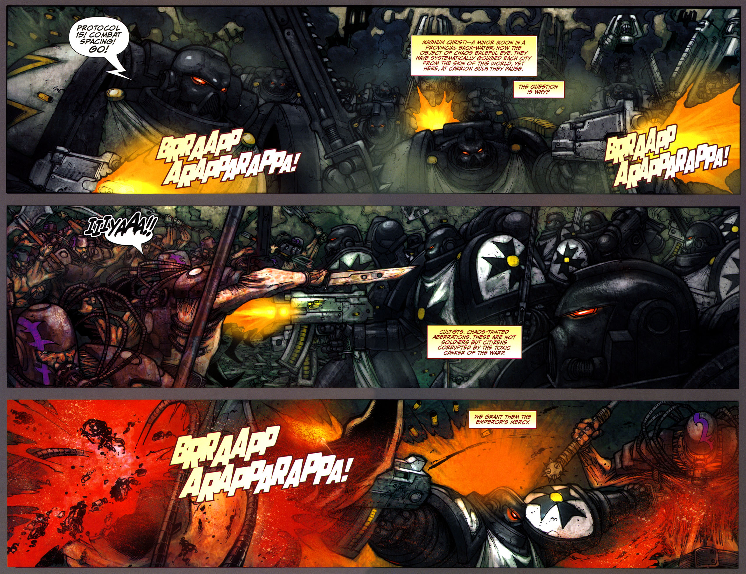 Read online Warhammer 40,000: Damnation Crusade comic -  Issue #4 - 3