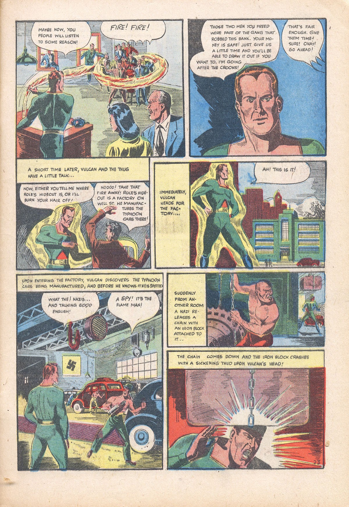 Read online Super-Mystery Comics comic -  Issue #12 - 25