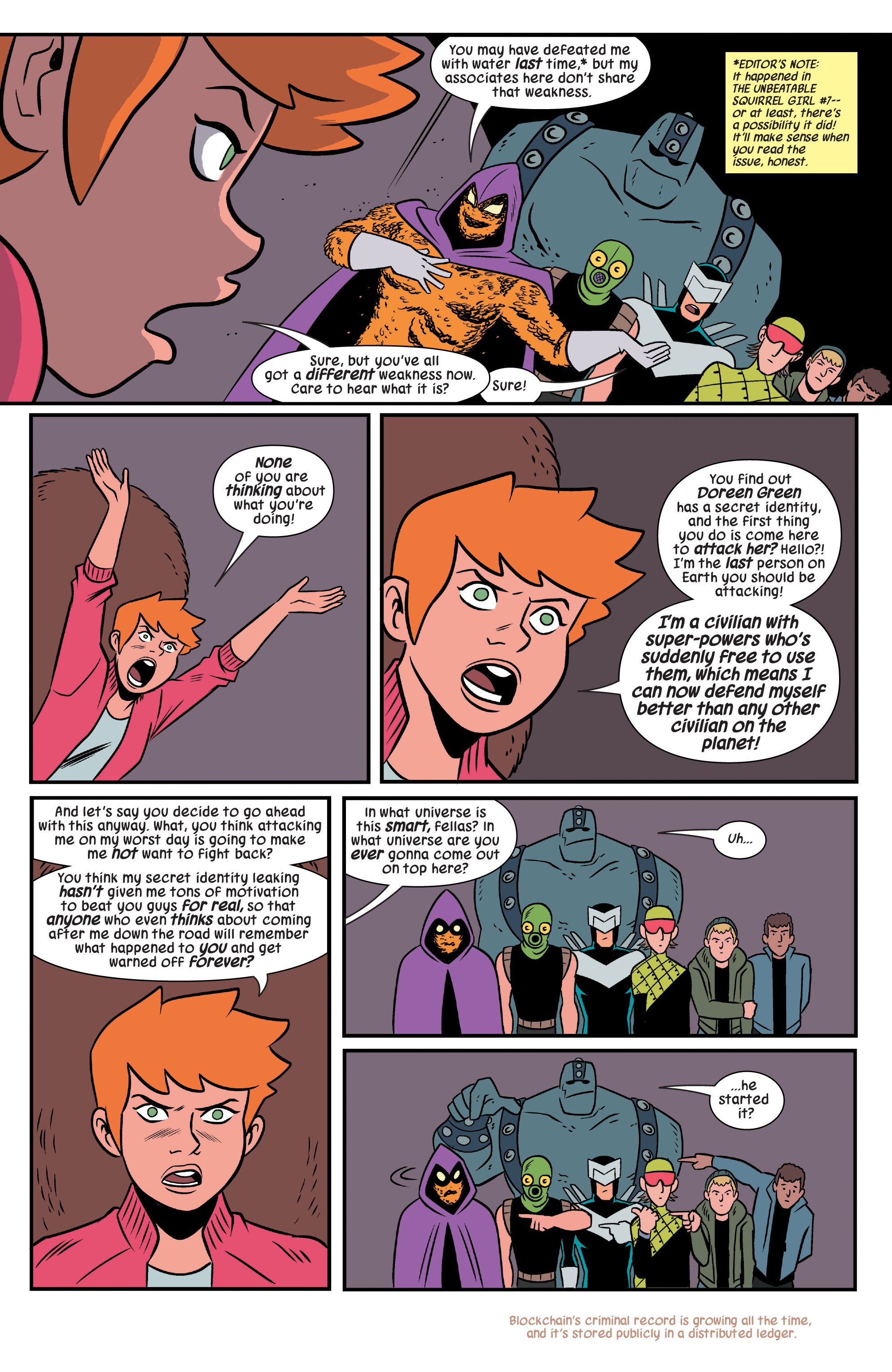 Read online The Unbeatable Squirrel Girl II comic -  Issue #48 - 7