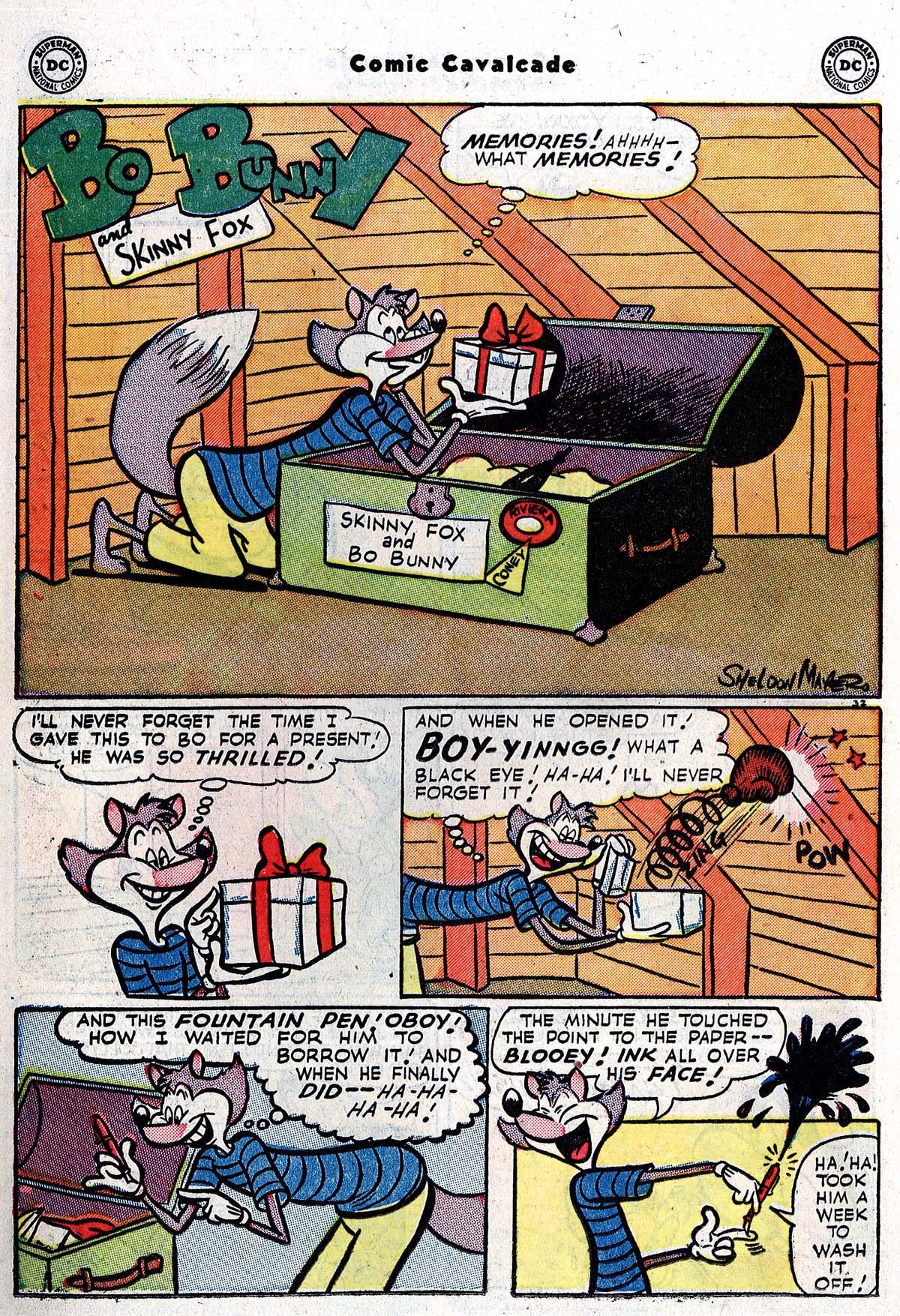 Read online Comic Cavalcade comic -  Issue #58 - 42