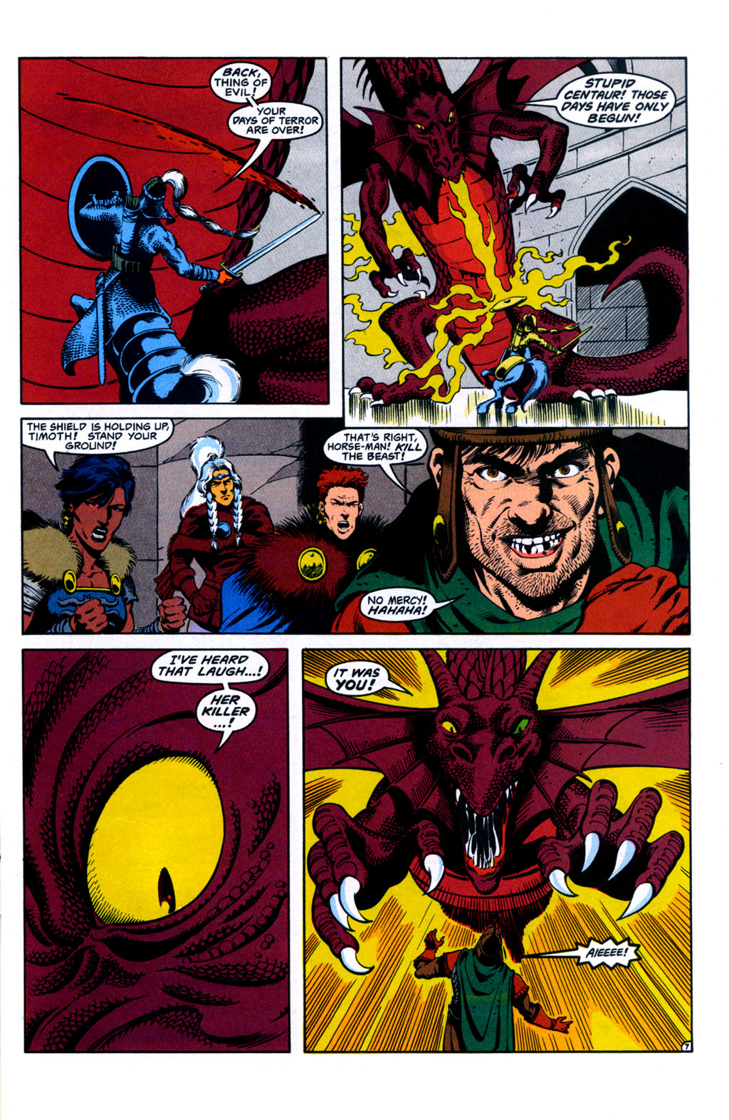 Read online Advanced Dungeons & Dragons comic -  Issue #26 - 7