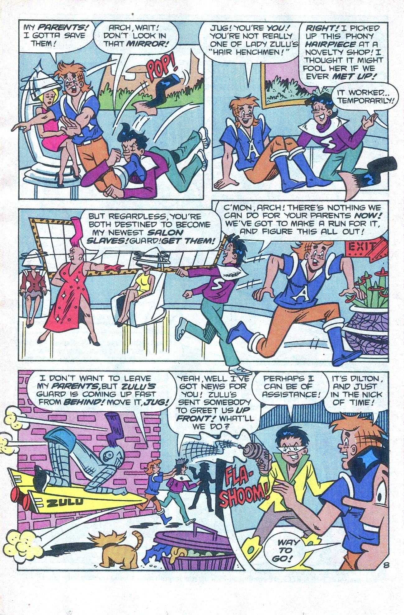 Read online Archie 3000! (1989) comic -  Issue #11 - 14