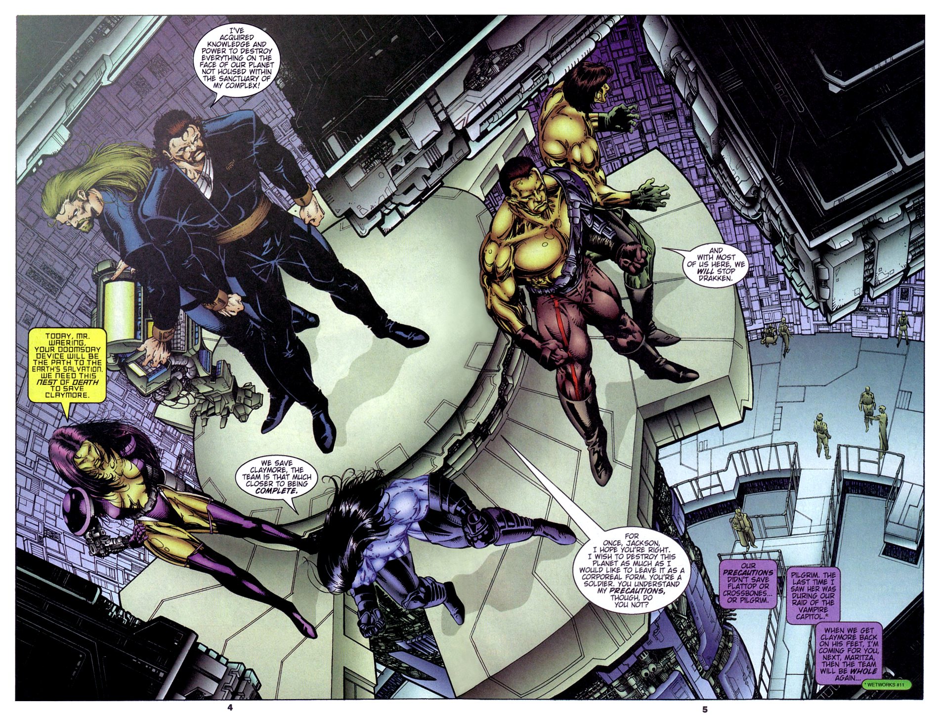 Read online Wetworks comic -  Issue #14 - 5