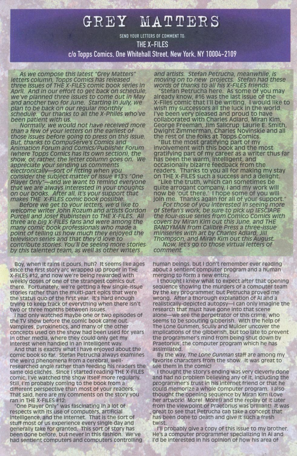 Read online The X-Files (1995) comic -  Issue #17 - 27