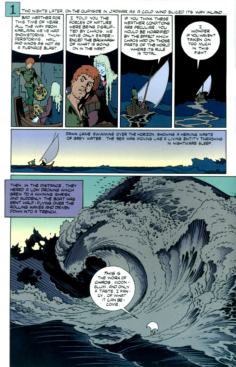 Read online Elric: Stormbringer comic -  Issue #3 - 4