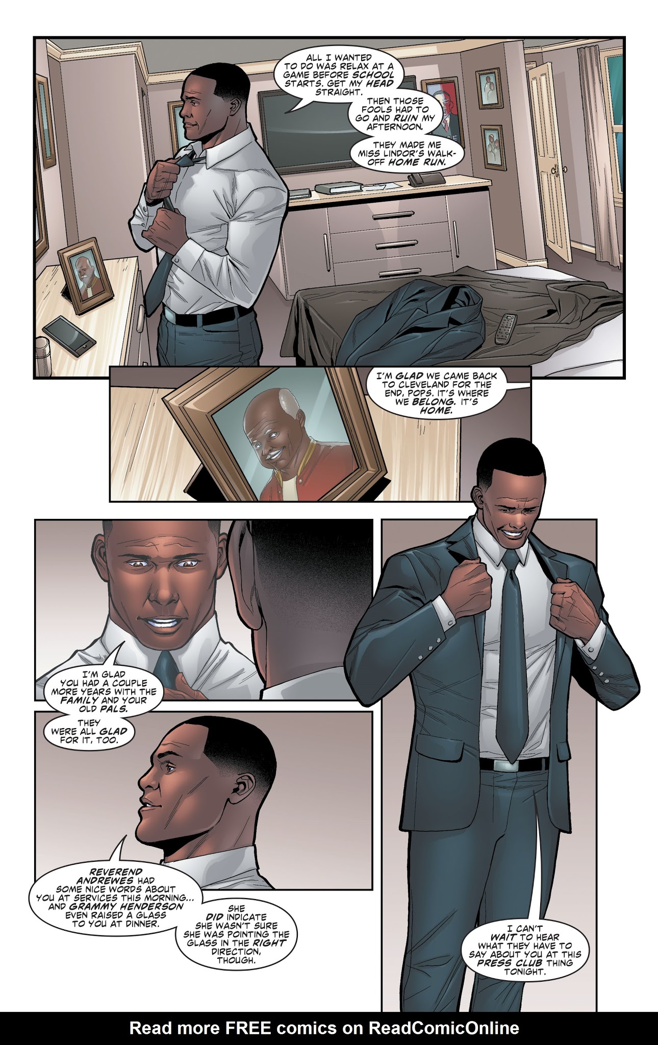 Read online Black Lightning: Cold Dead Hands comic -  Issue #1 - 10