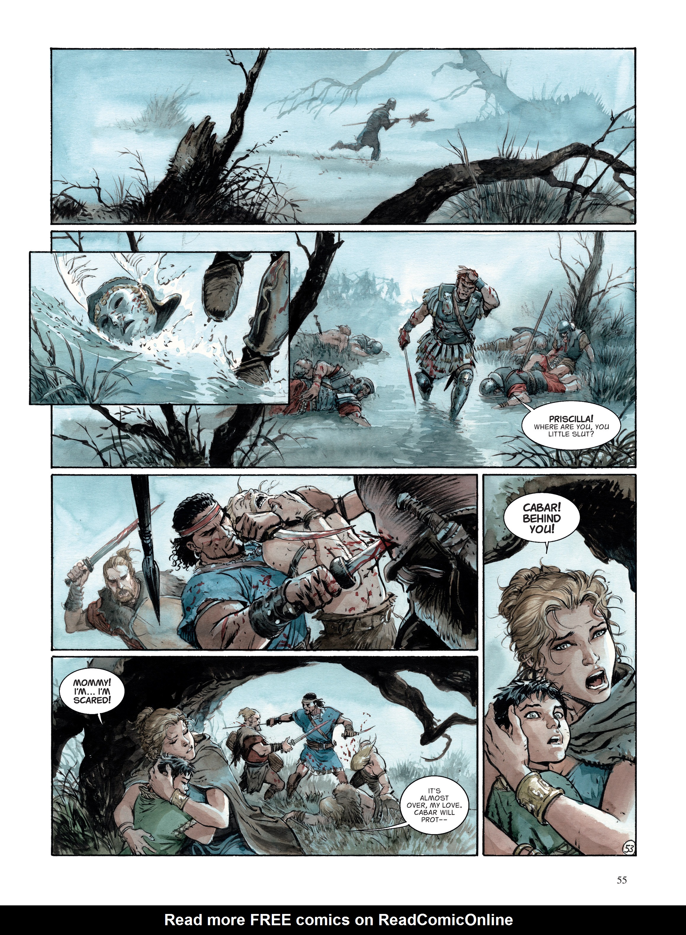 Read online The Eagles of Rome comic -  Issue # TPB 5 - 55