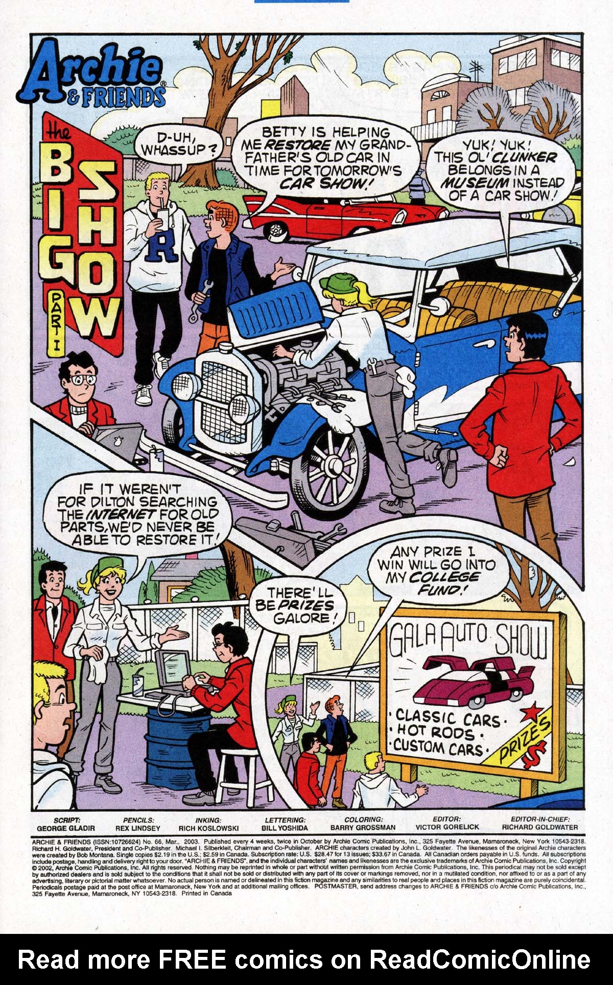 Read online Archie & Friends (1992) comic -  Issue #66 - 2