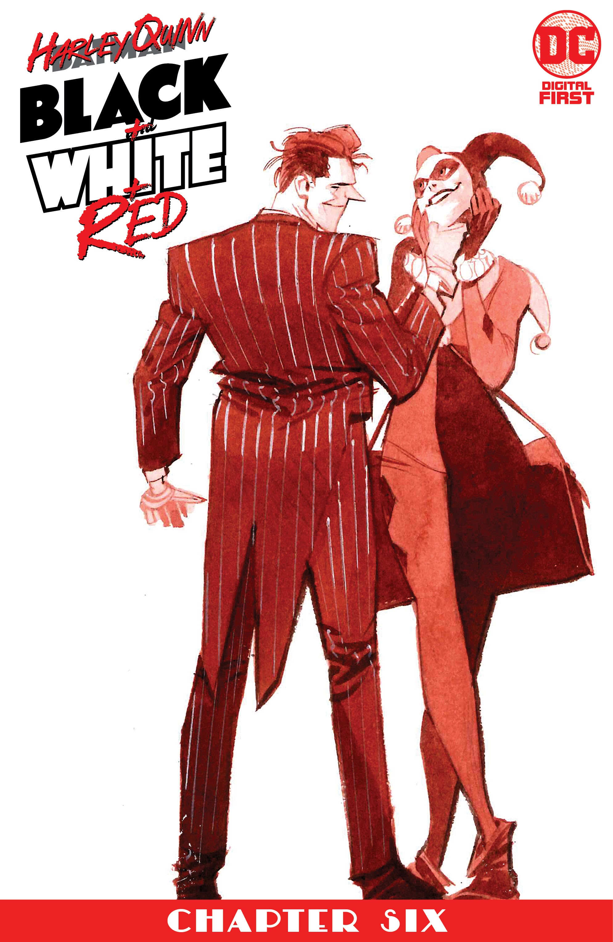 Read online Harley Quinn Black   White   Red comic -  Issue #6 - 2