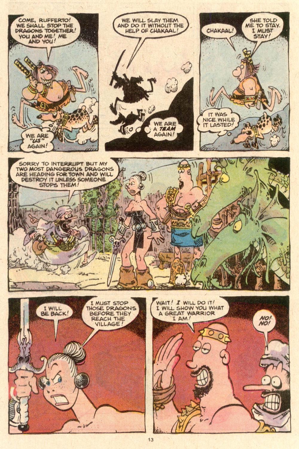 Read online Sergio Aragonés Groo the Wanderer comic -  Issue #53 - 15