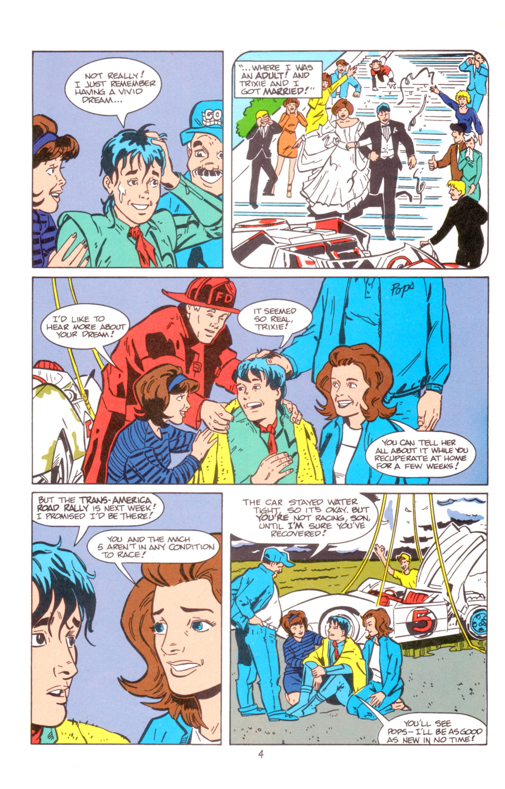 Read online Speed Racer (1987) comic -  Issue #23 - 6