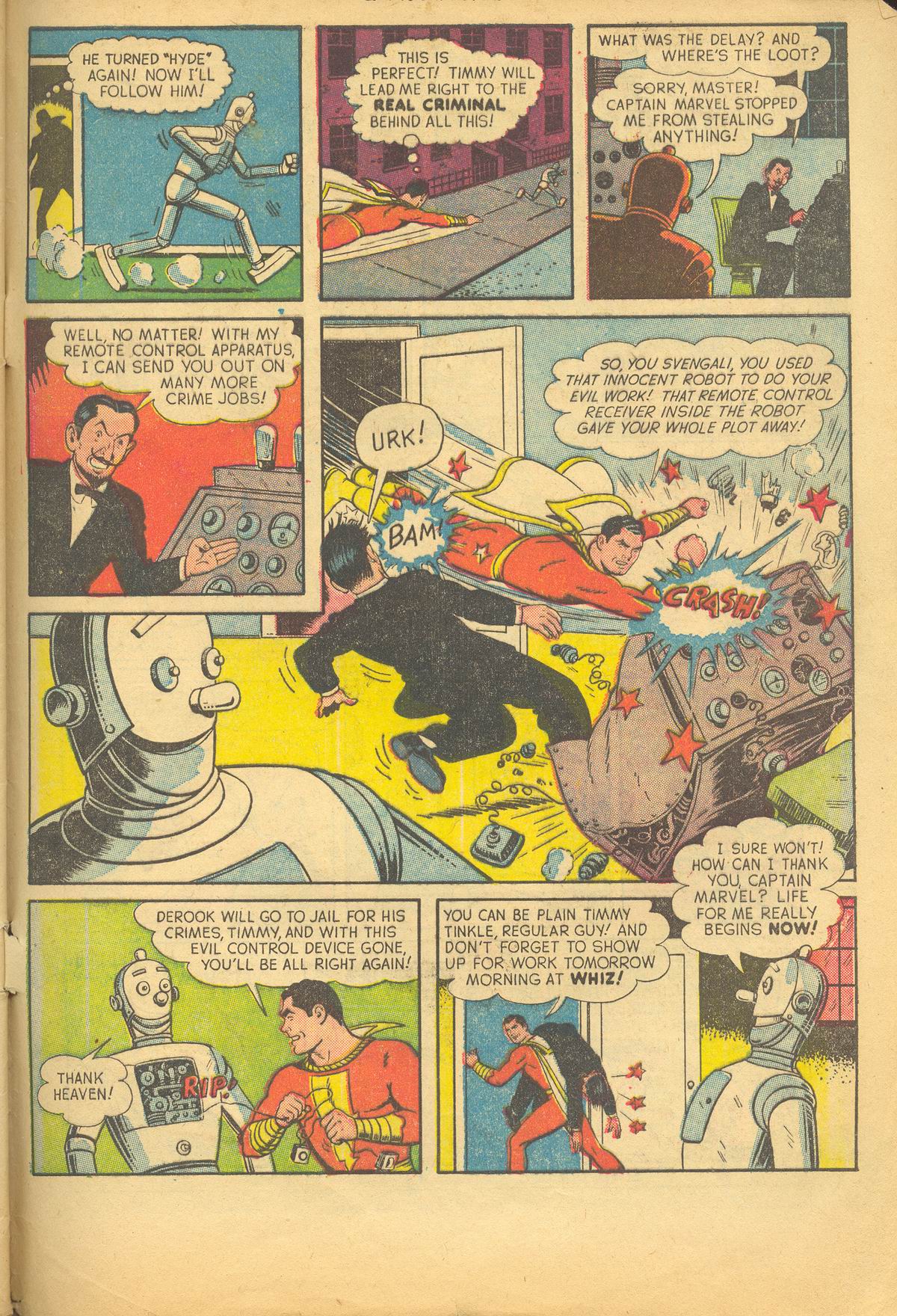Read online Captain Marvel Adventures comic -  Issue #125 - 33