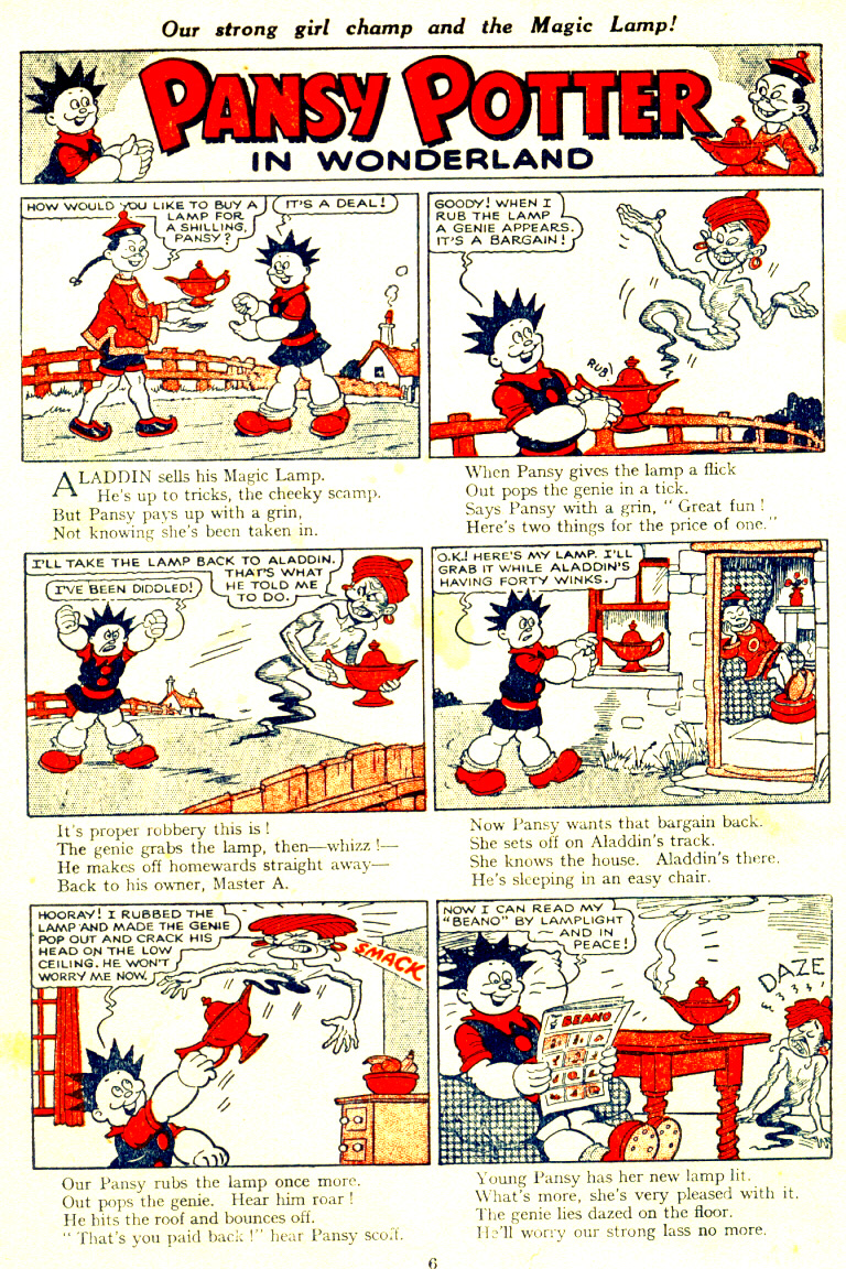 Read online The Beano Book (Annual) comic -  Issue #1953 - 6