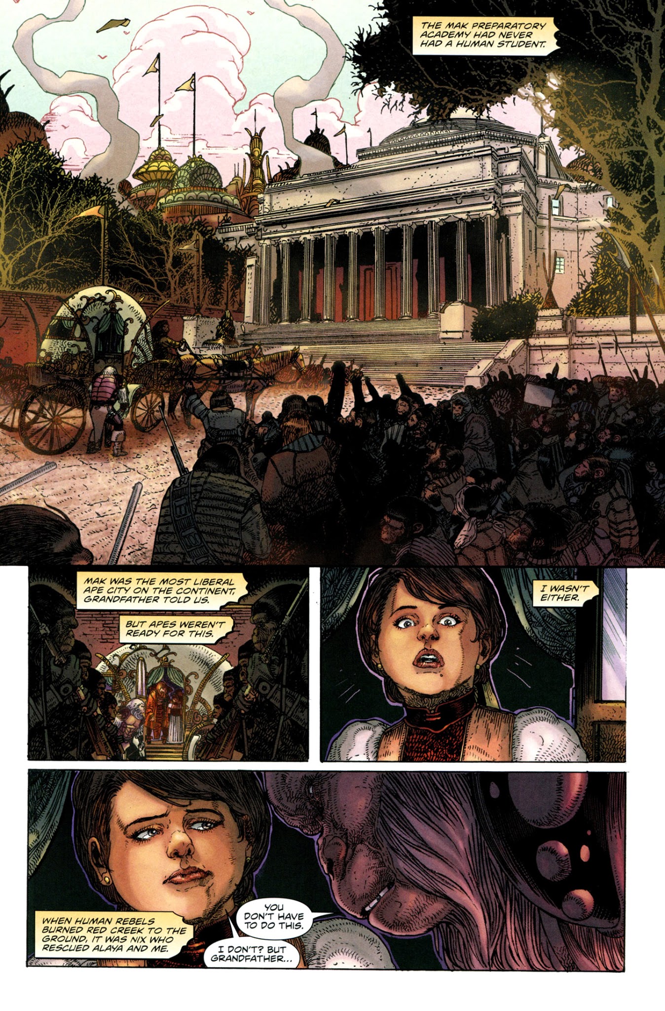 Read online Planet of the Apes (2011) comic -  Issue # _Annual 1 - 4