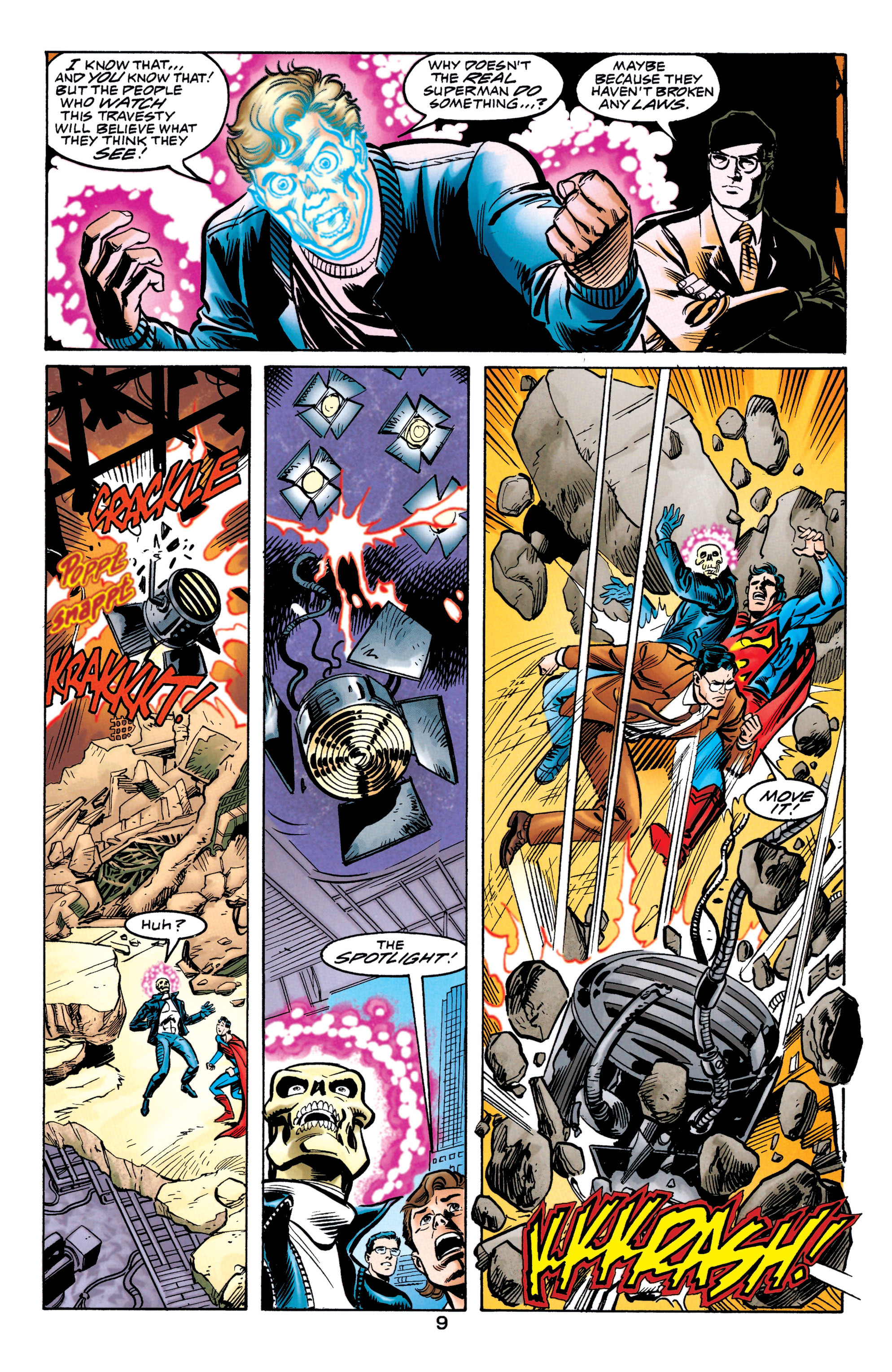 Read online Adventures of Superman (1987) comic -  Issue #571 - 9