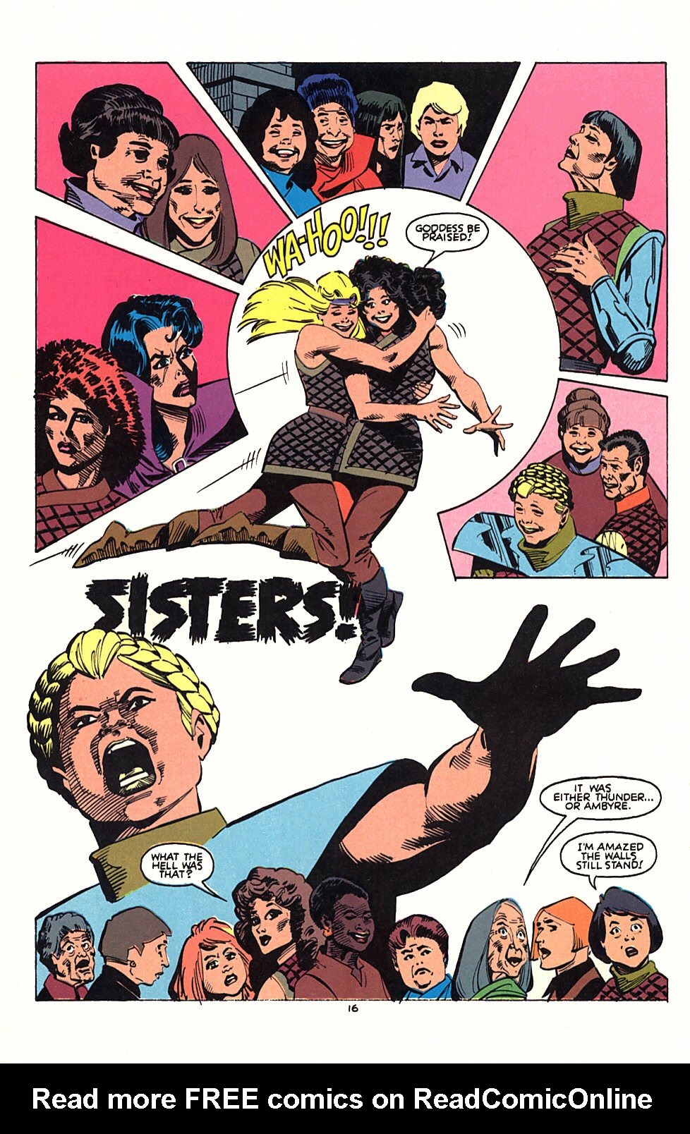 Read online Sisterhood of Steel comic -  Issue #8 - 17