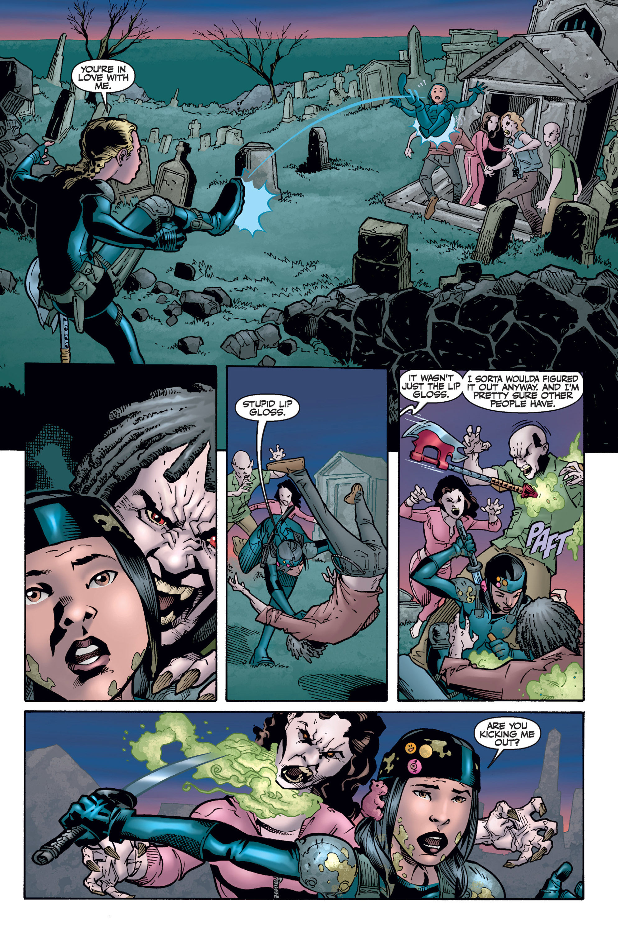Read online Buffy the Vampire Slayer Season Eight comic -  Issue # _TPB 3 - Wolves at the Gate - 17